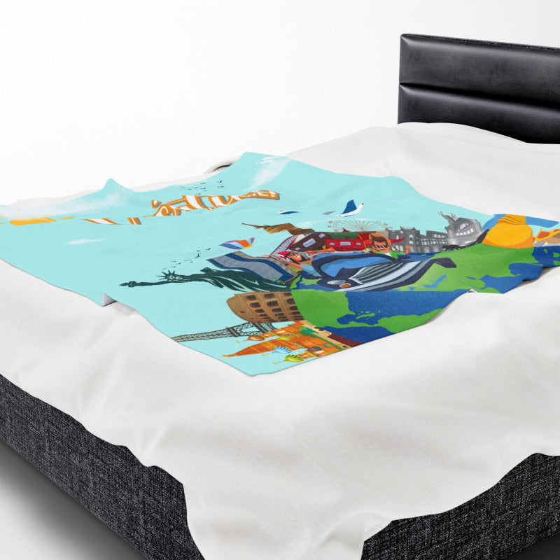 Vacation Time | Mix & Match Fun-Flirty Lovers’ Blankets