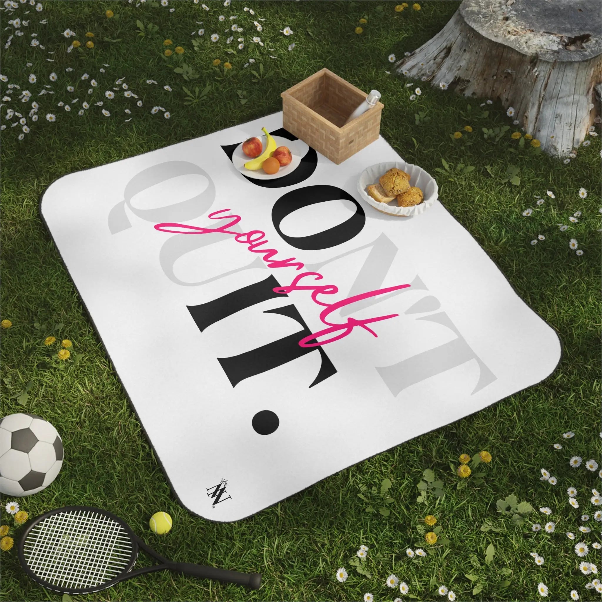 Do It. | Mix Match Fun-Flirty Lovers’ Water-Resistant Blankets