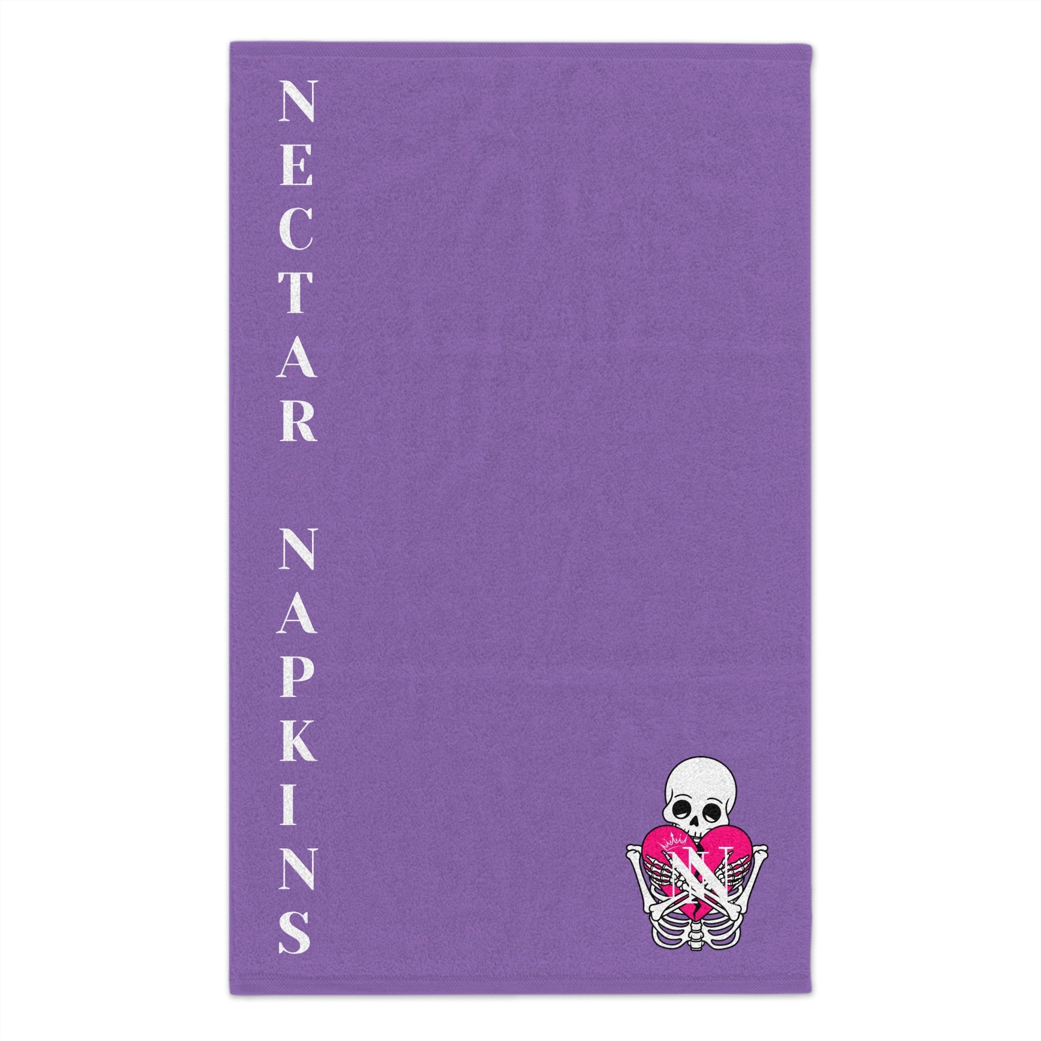 Nectar Napkins Brand Light Purple | Nectar Napkins Fun-Flirty Lovers’ Towels