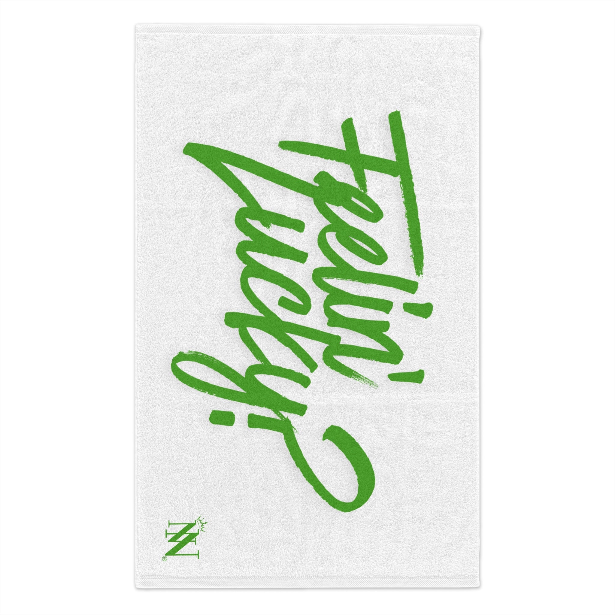 Feelin’ Lucky Irish Green | Mix & Match Soft Fun-Flirty Lovers’ Towels
