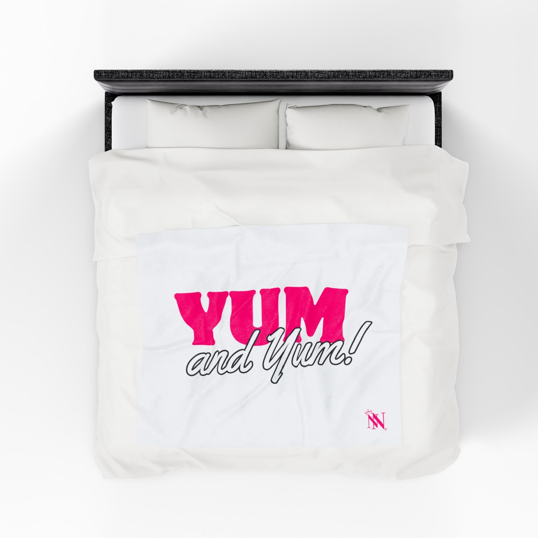 Yum and Yum! | Mix & Match Fun-Flirty Loversā Blankets