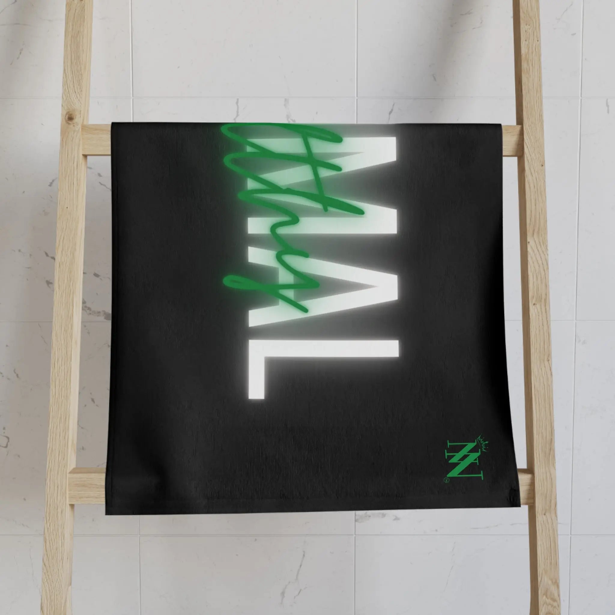 Filthy Animal Green | Mix & Match Classic Fun-Flirty Lovers’ Towels