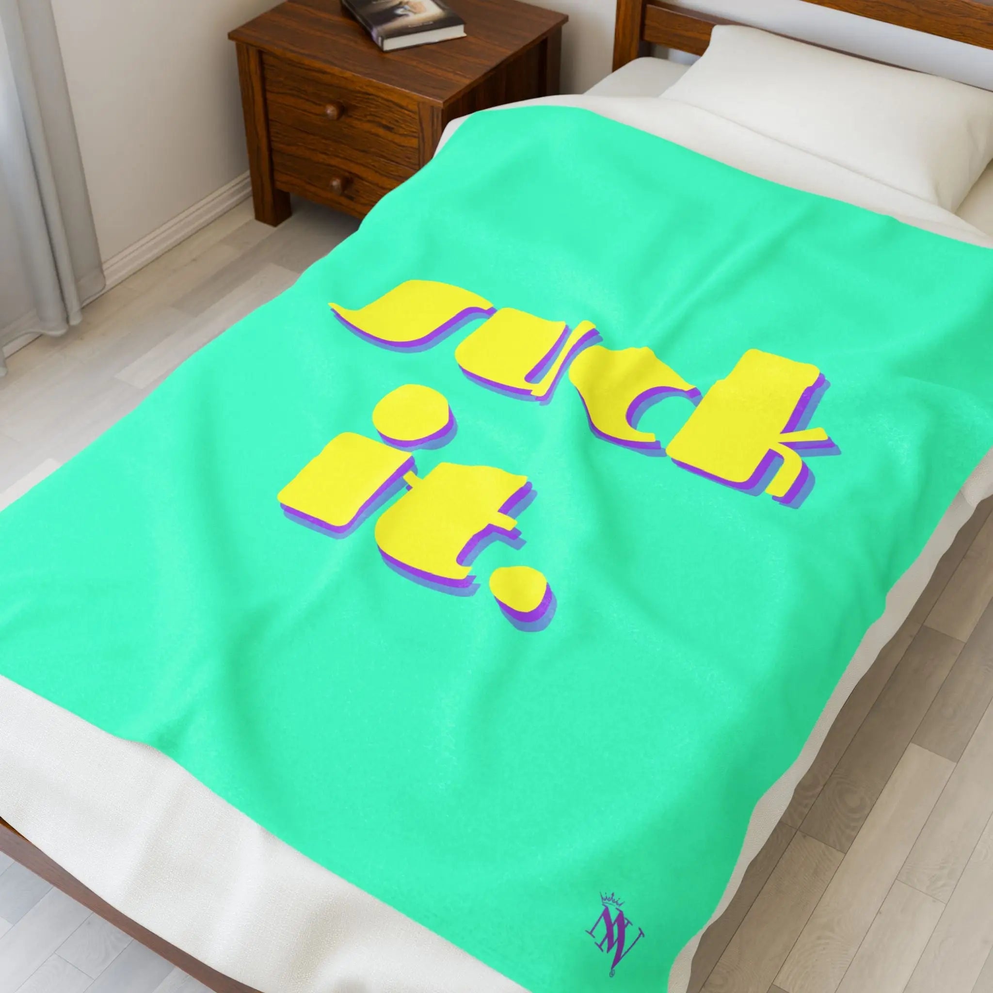 suck it. | Mix & Match Velveteen Fun-Flirty Lovers’ Blankets