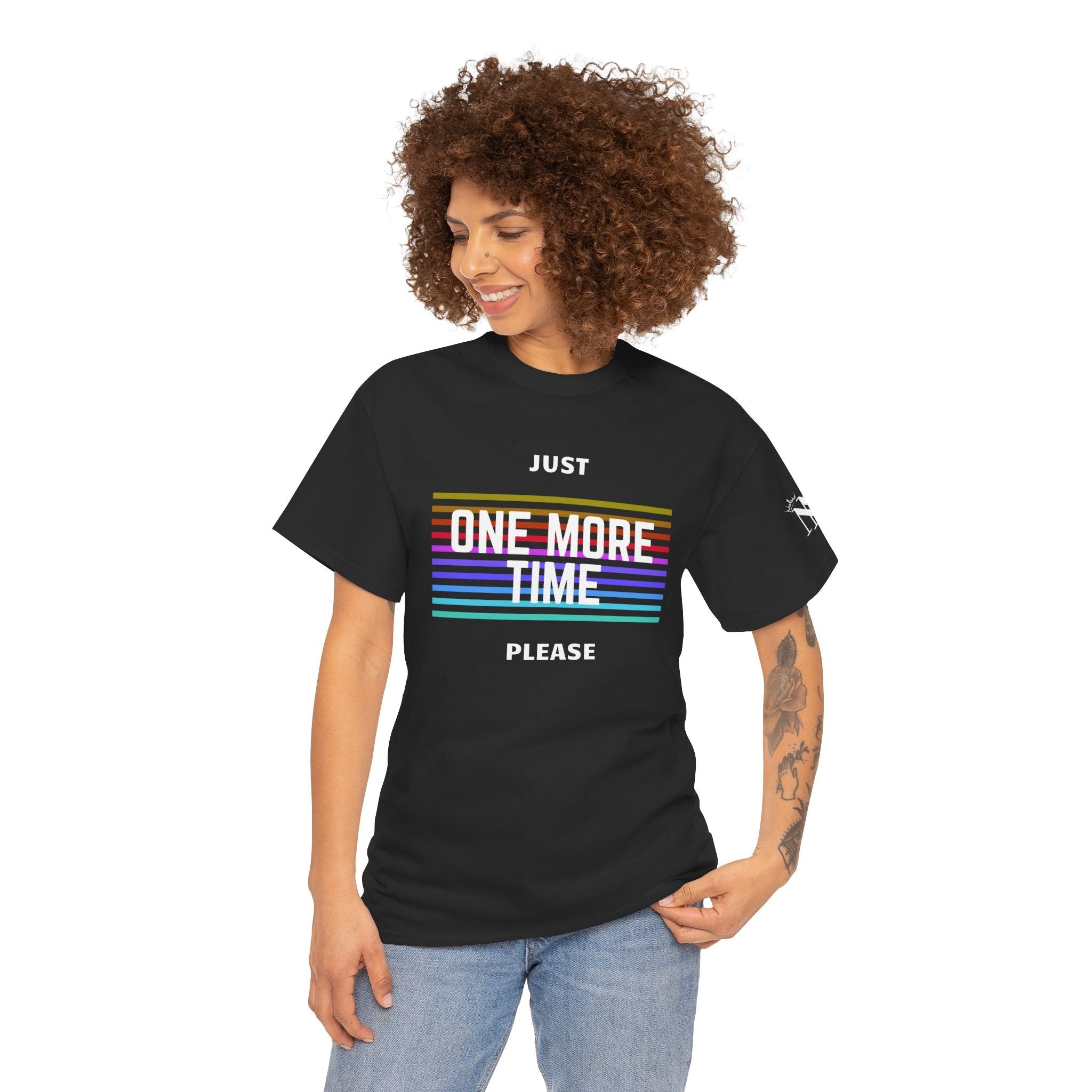 Just One More Time Please | Mix & Match Cotton Unisex Fun-Flirty Lovers’ T-Shirts