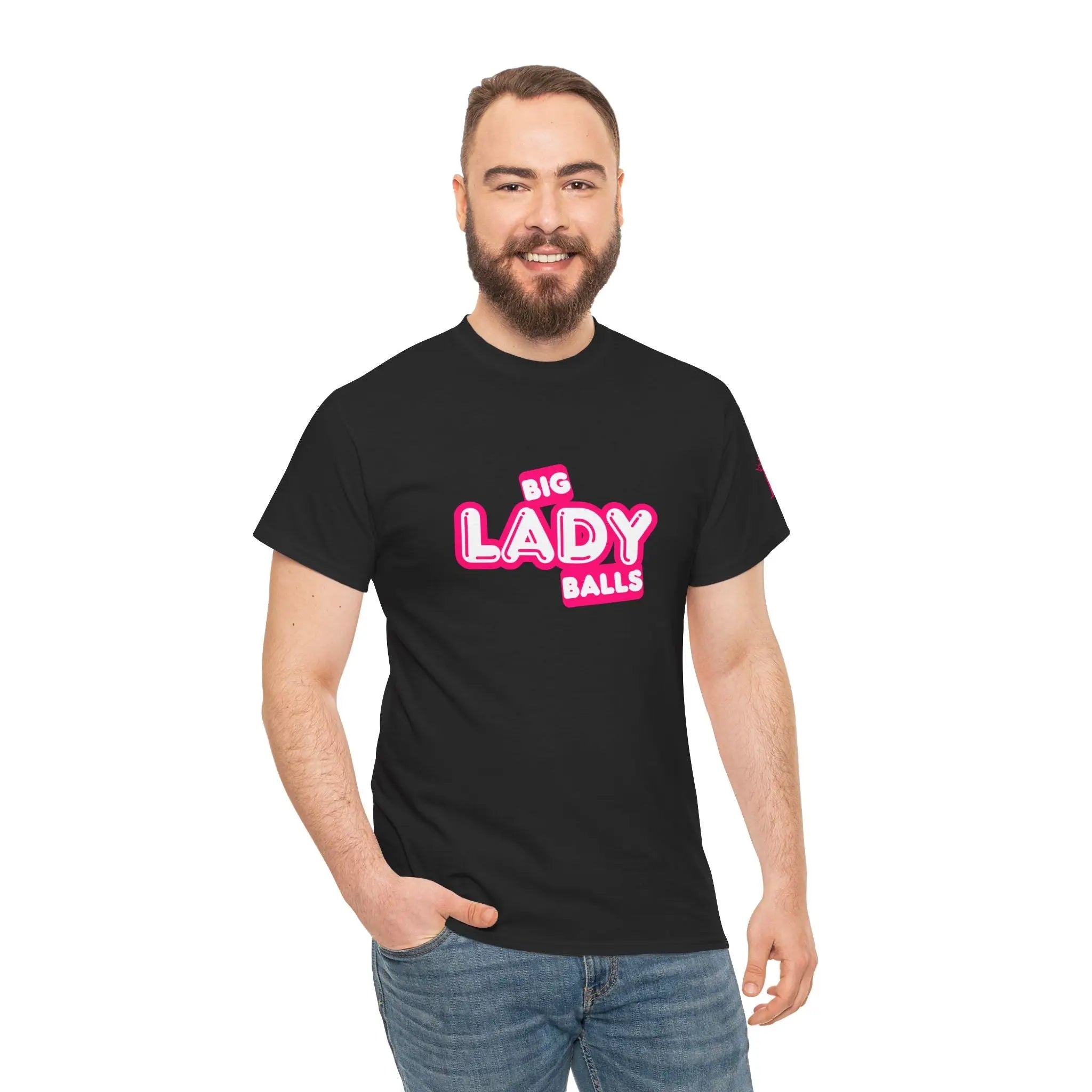 Big Lady Balls | Mix & Match Cotton Unisex Fun-Flirty Loversβ T-Shirts