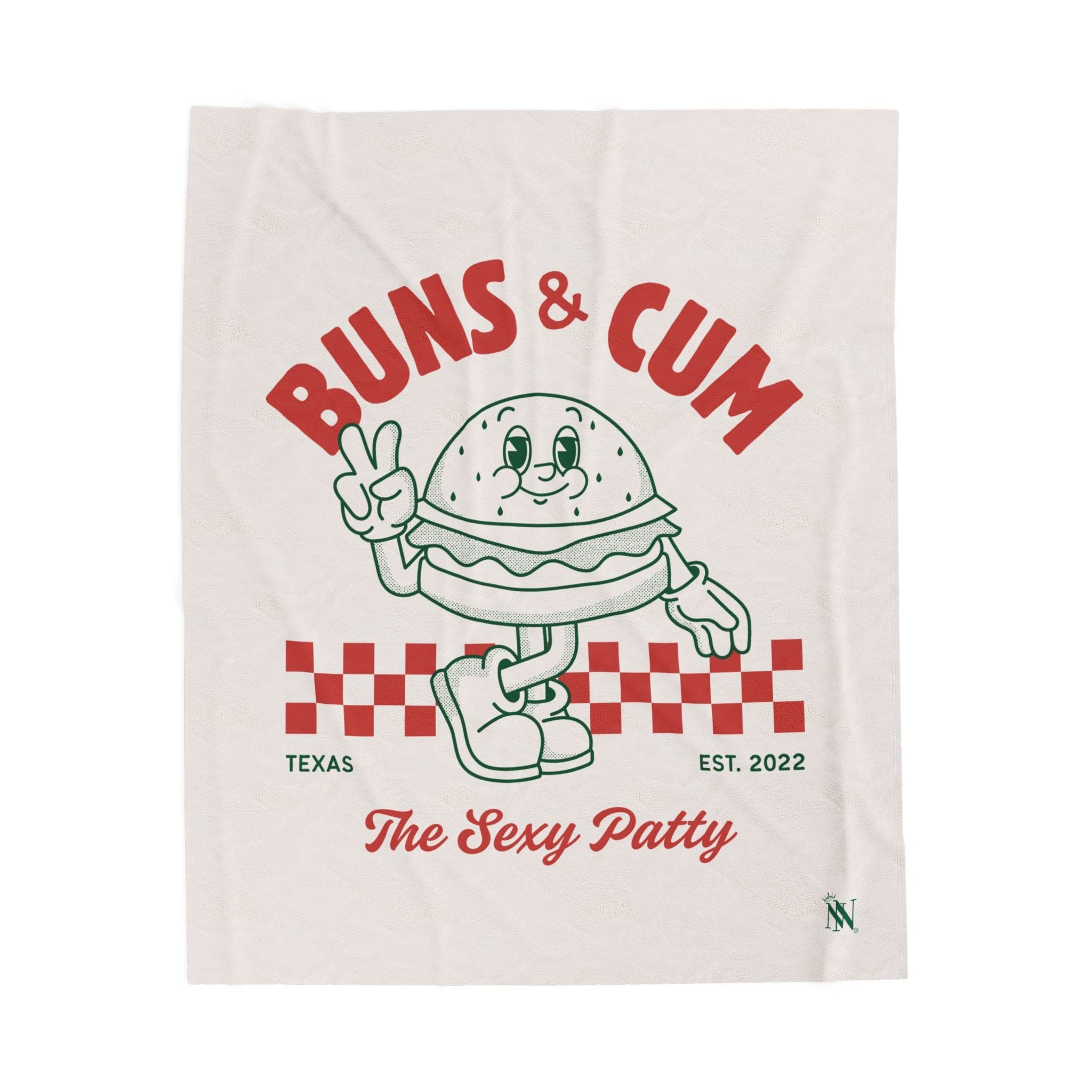 The Sexy Patty | Mix & Match Velveteen Fun-Flirty Lovers’ Blankets