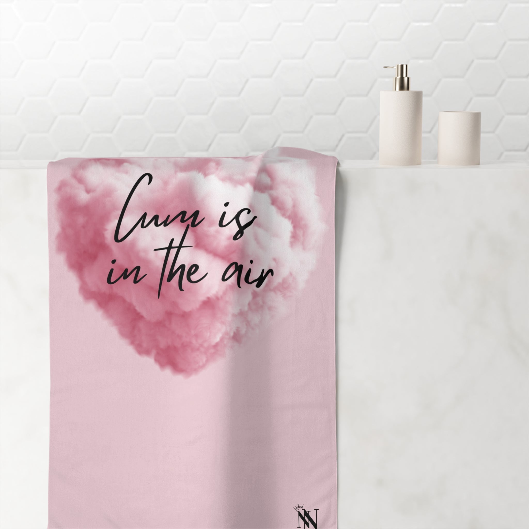 Cum is in the Air | Mix & Match XL Fun-Flirty Lovers’ Towels