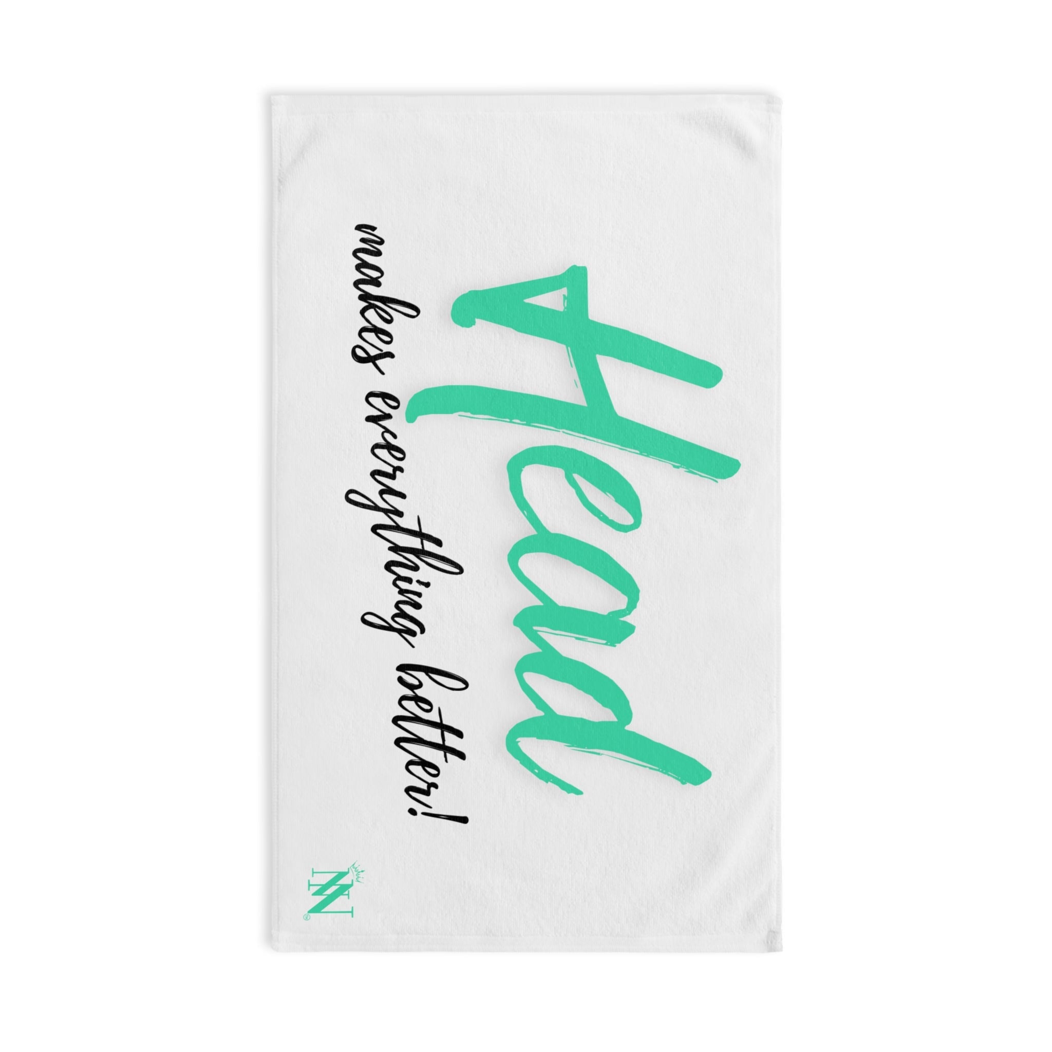 Head Makes Everything Better! | Mix & Match Original Fun-Flirty Lovers’ Towels