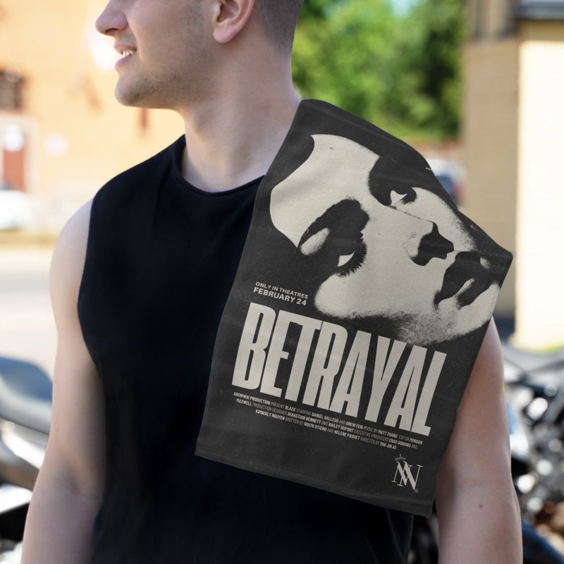 Betrayal Movie Poster | Mix & Match Soft Fun-Flirty Lovers’ Towels