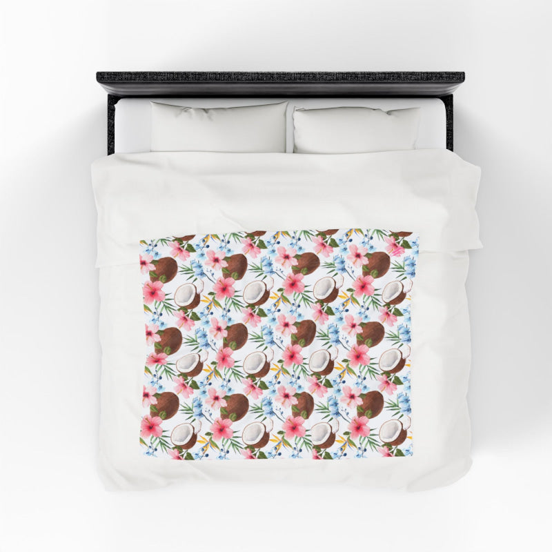 Hawaiian Coconut Shirt | Mix & Match Soft Fun-Flirty Lovers’ Blankets