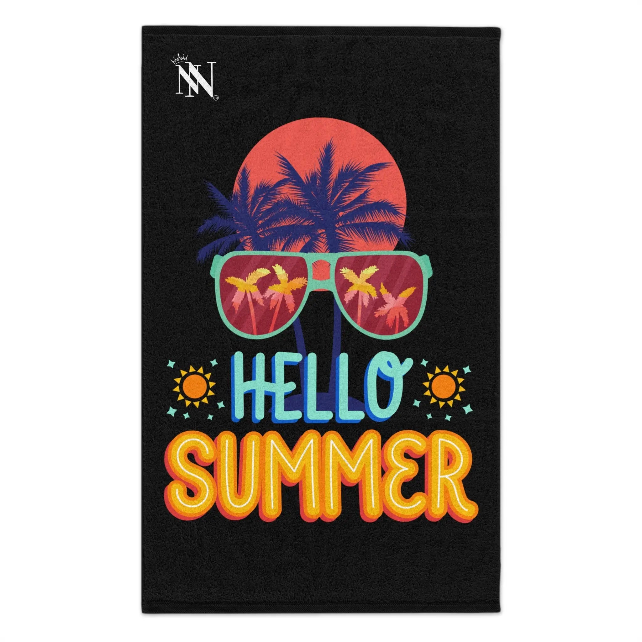 Hello Summer Tropical Sunglasses Sex Towel