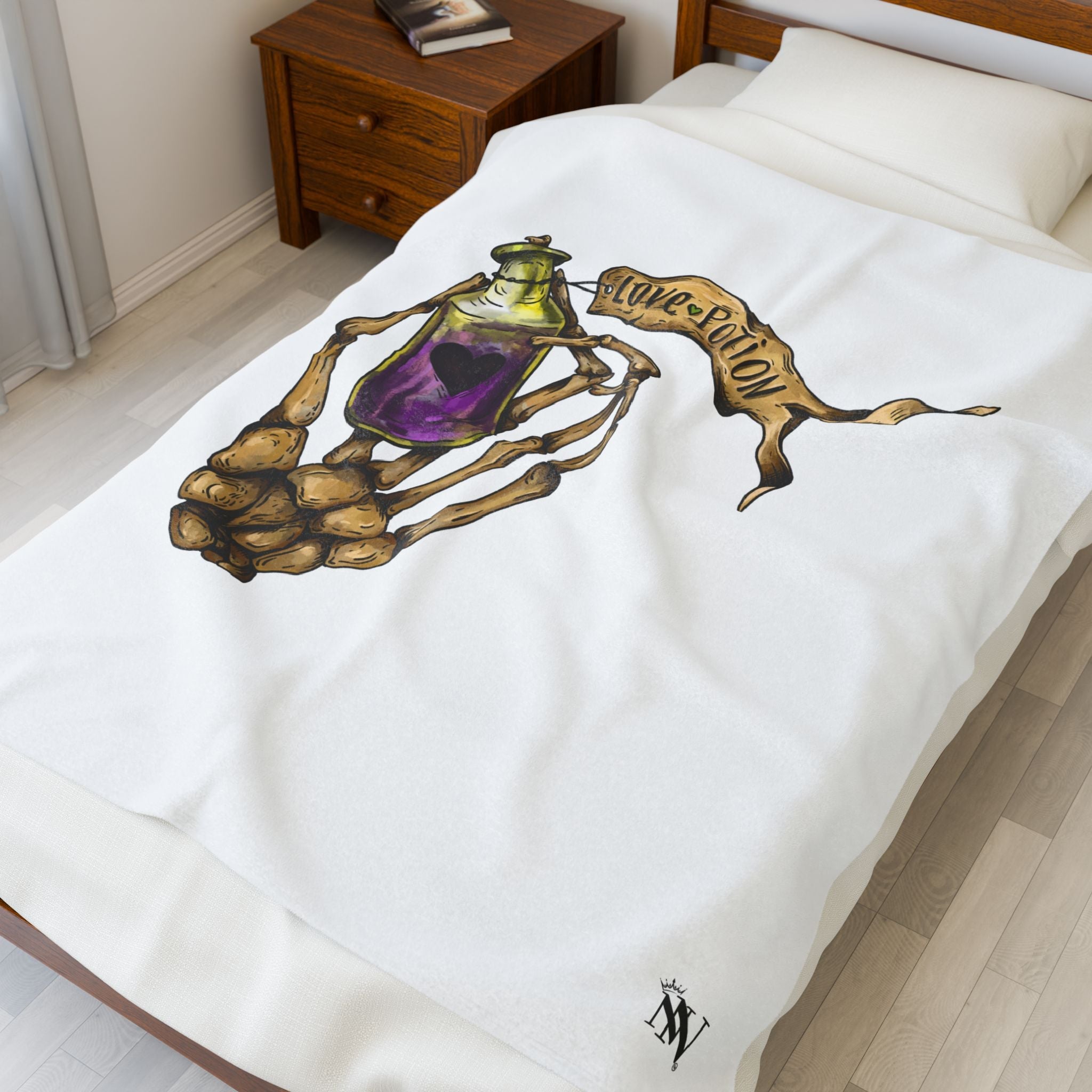 Death’s Love Potion | Mix & Match Soft Fun-Flirty Lovers’ Blankets