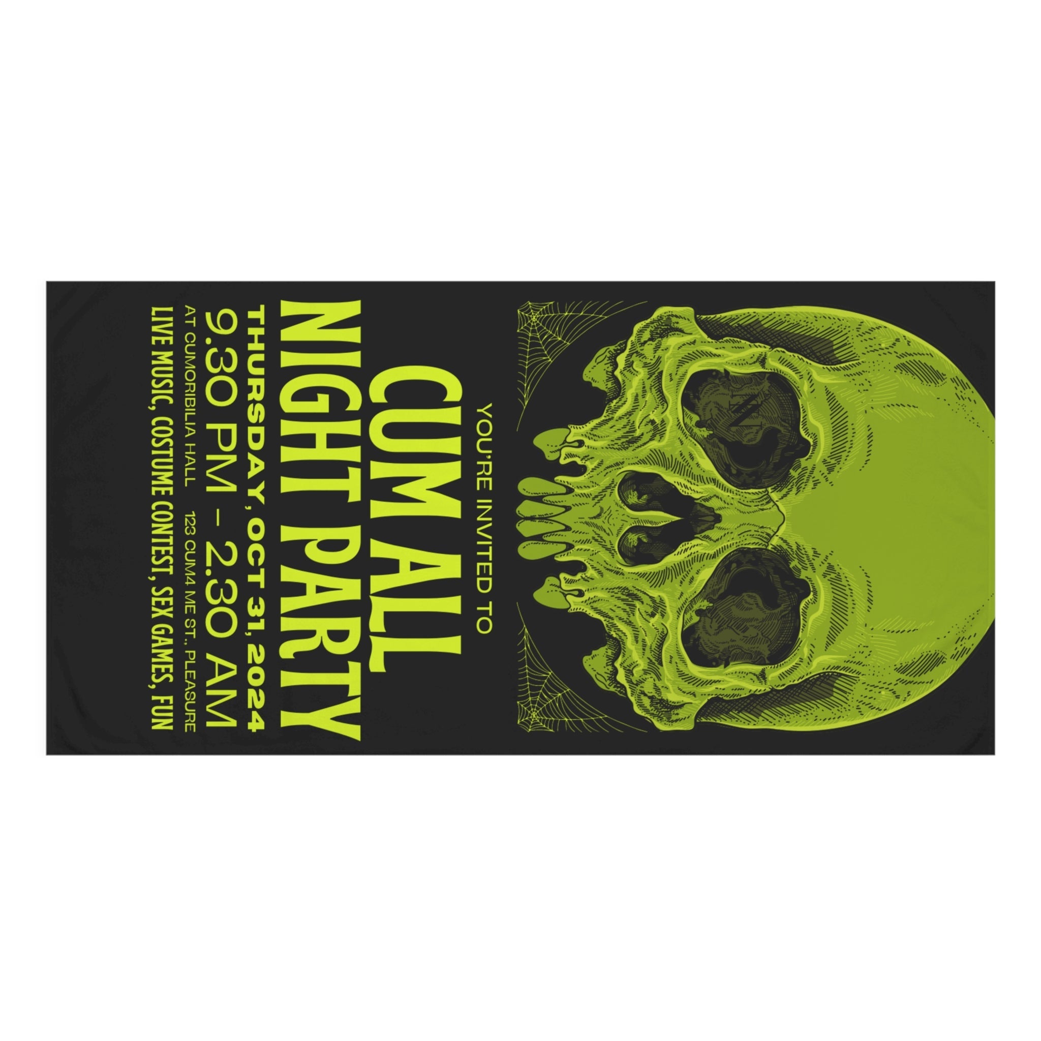 All Night Party | Mix & Match Naughty XL Fun-Flirty Lovers’ Towels