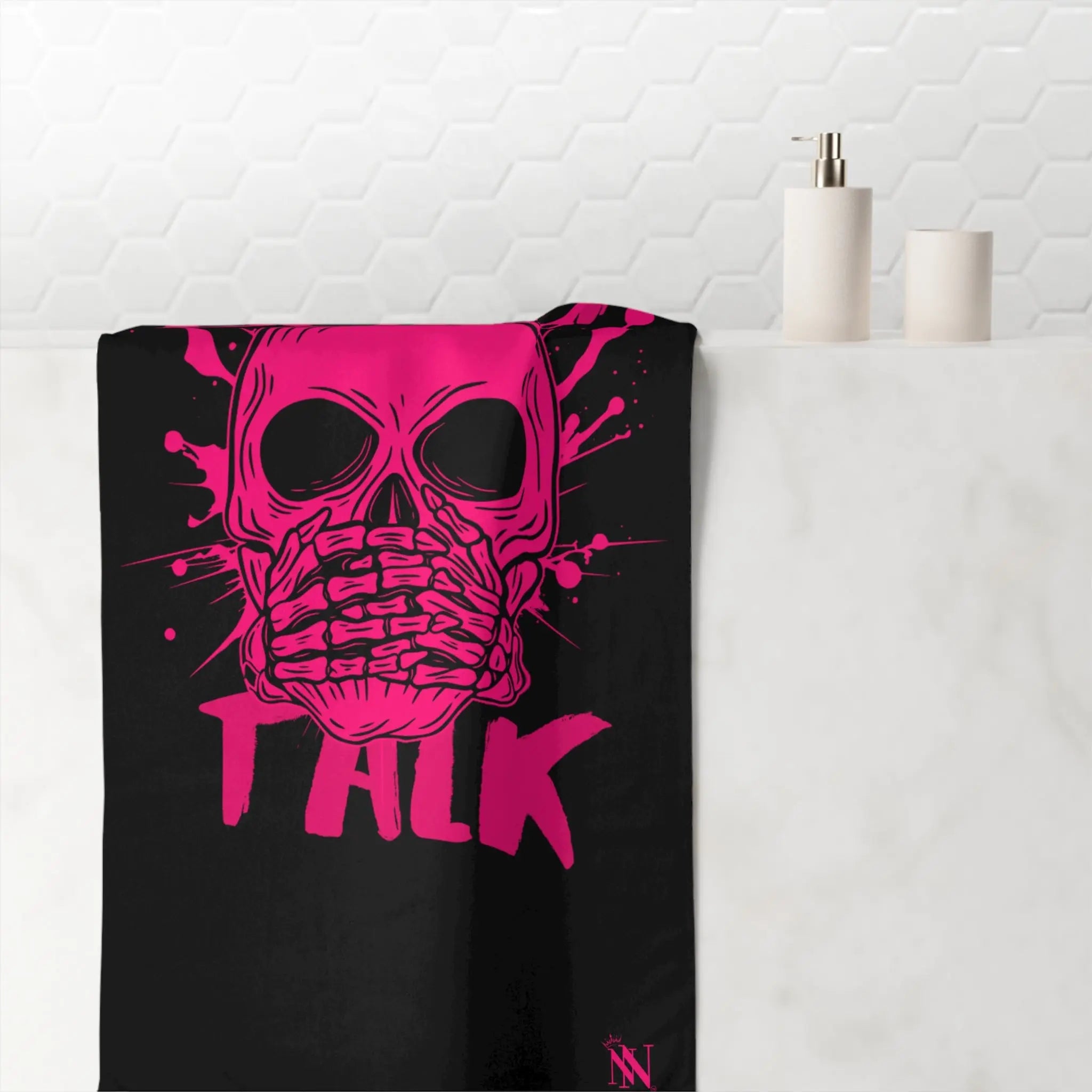 Don’t Talk | Nectar Napkins XL Fun-Flirty Lovers’ Towels