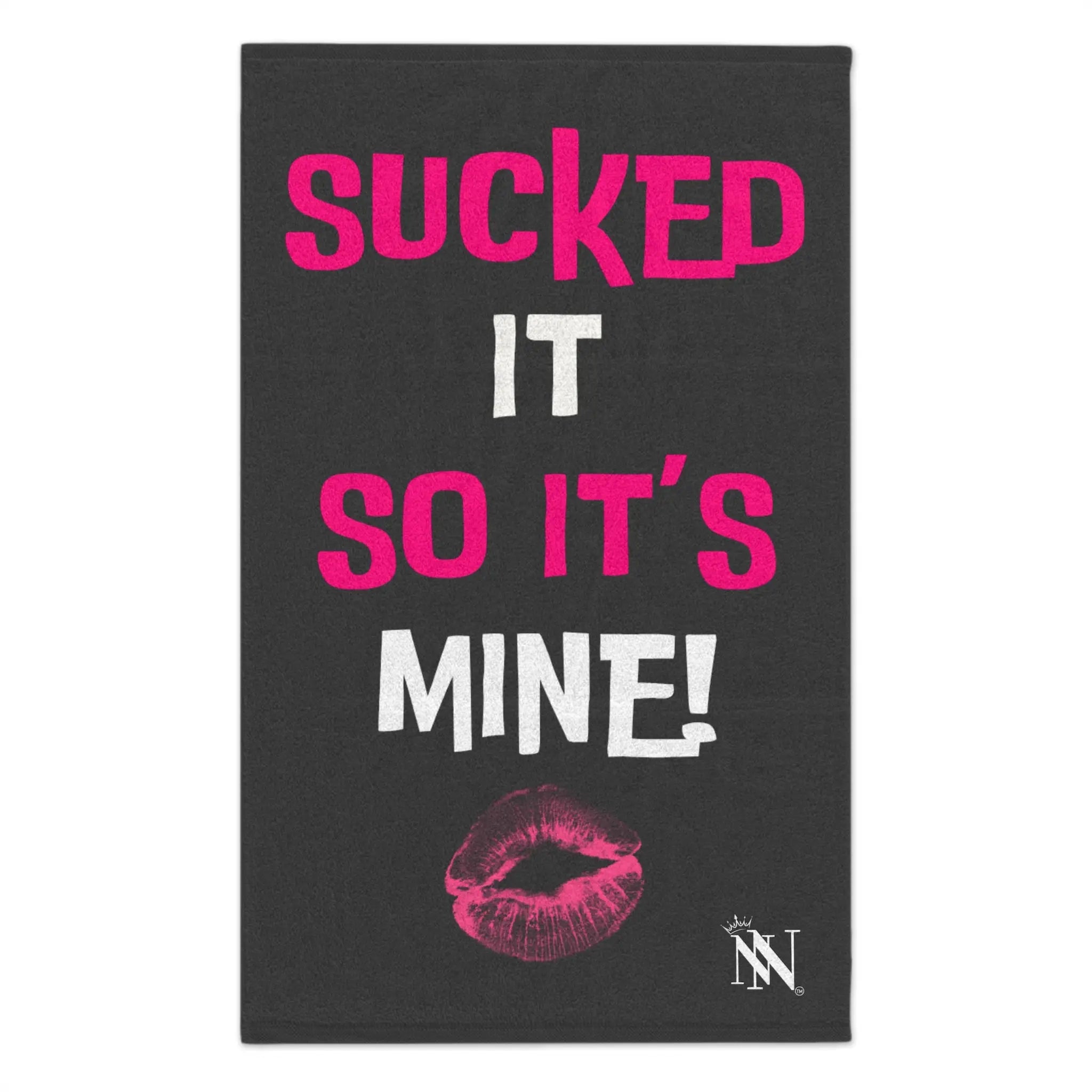 Sucked It So It’s Mine! With a Kiss Sex Towel