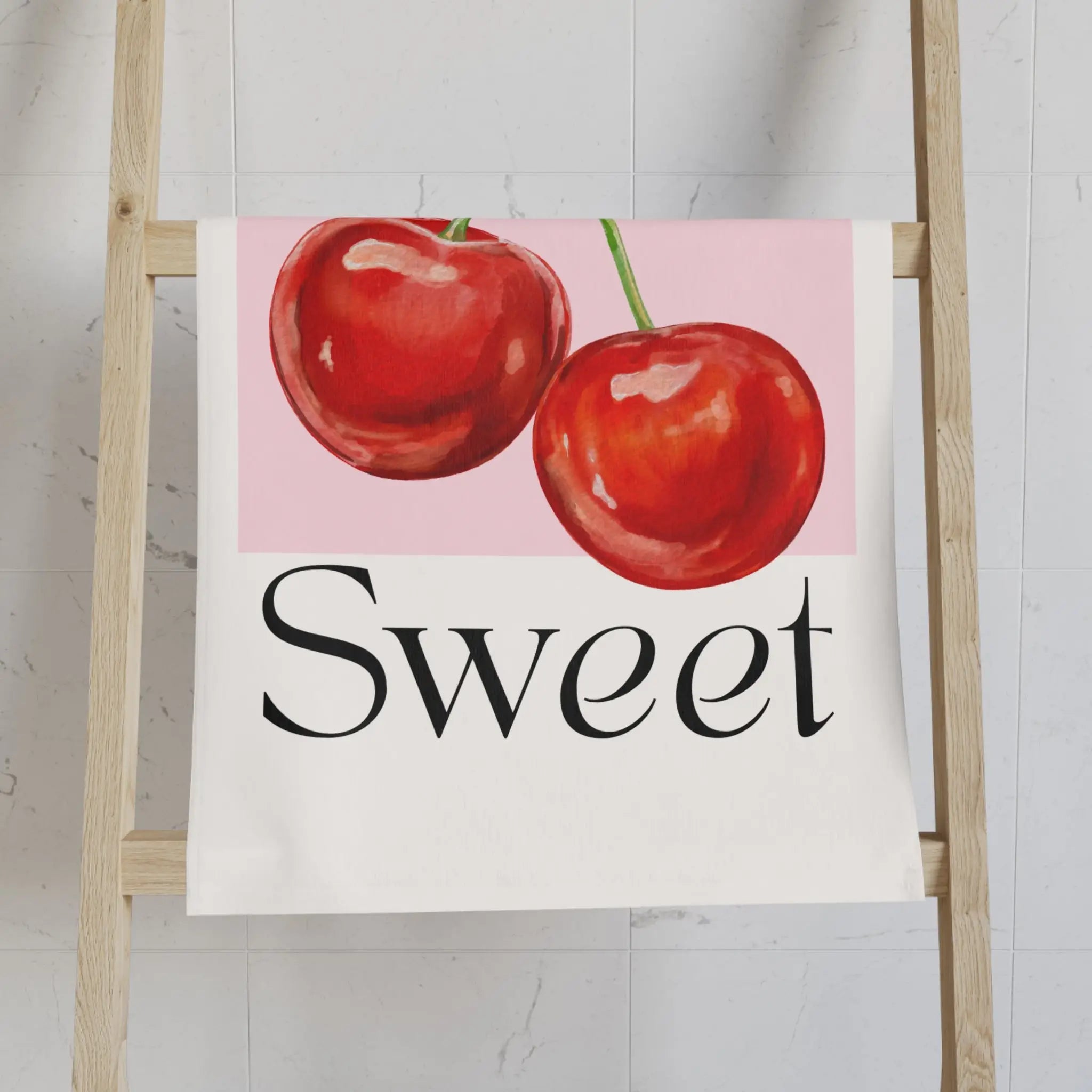 Sweet Cherries | Mix & Match Classic Fun-Flirty Lovers’ Towels
