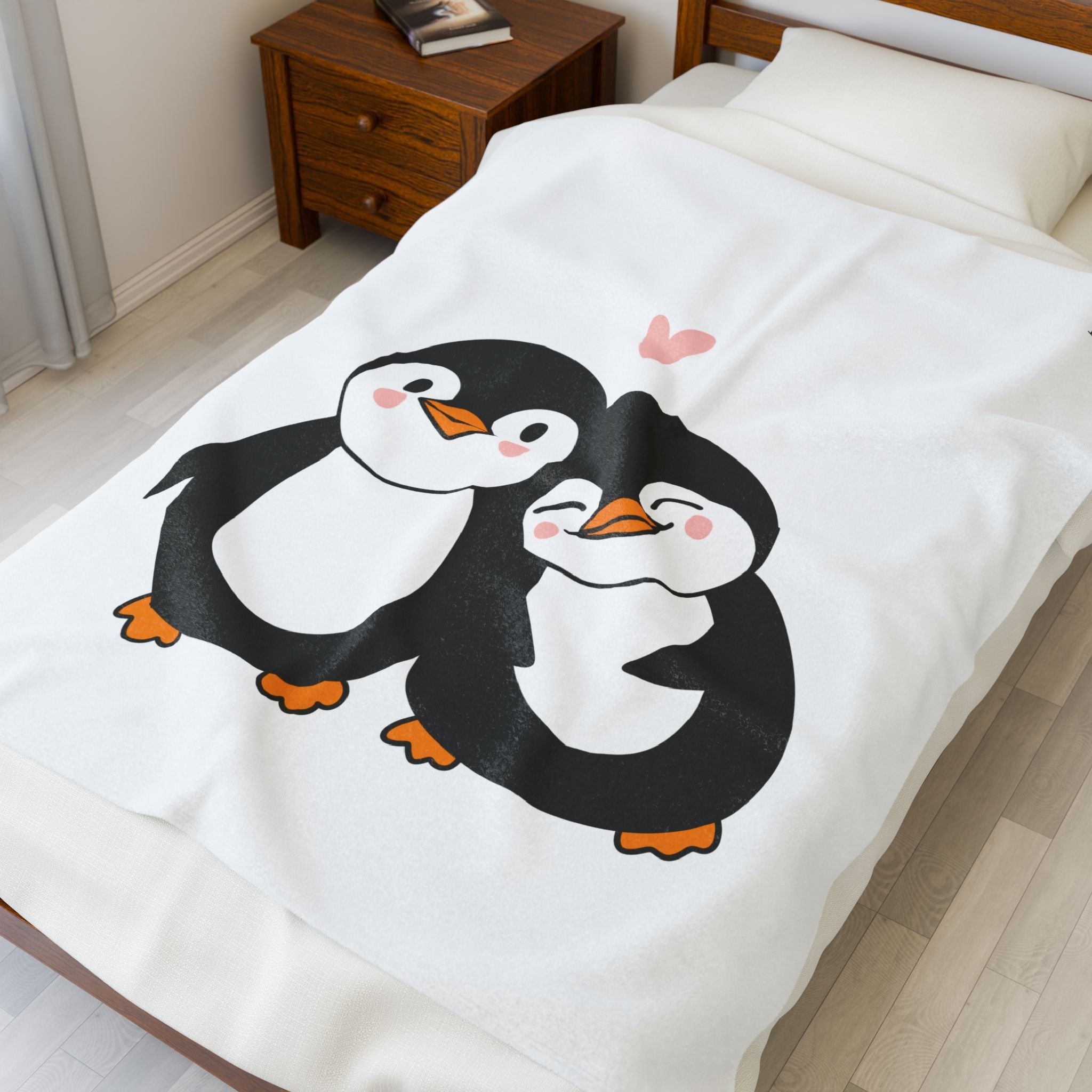 Penguin Love | Mix & Match Fun-Flirty Lovers’ Blankets