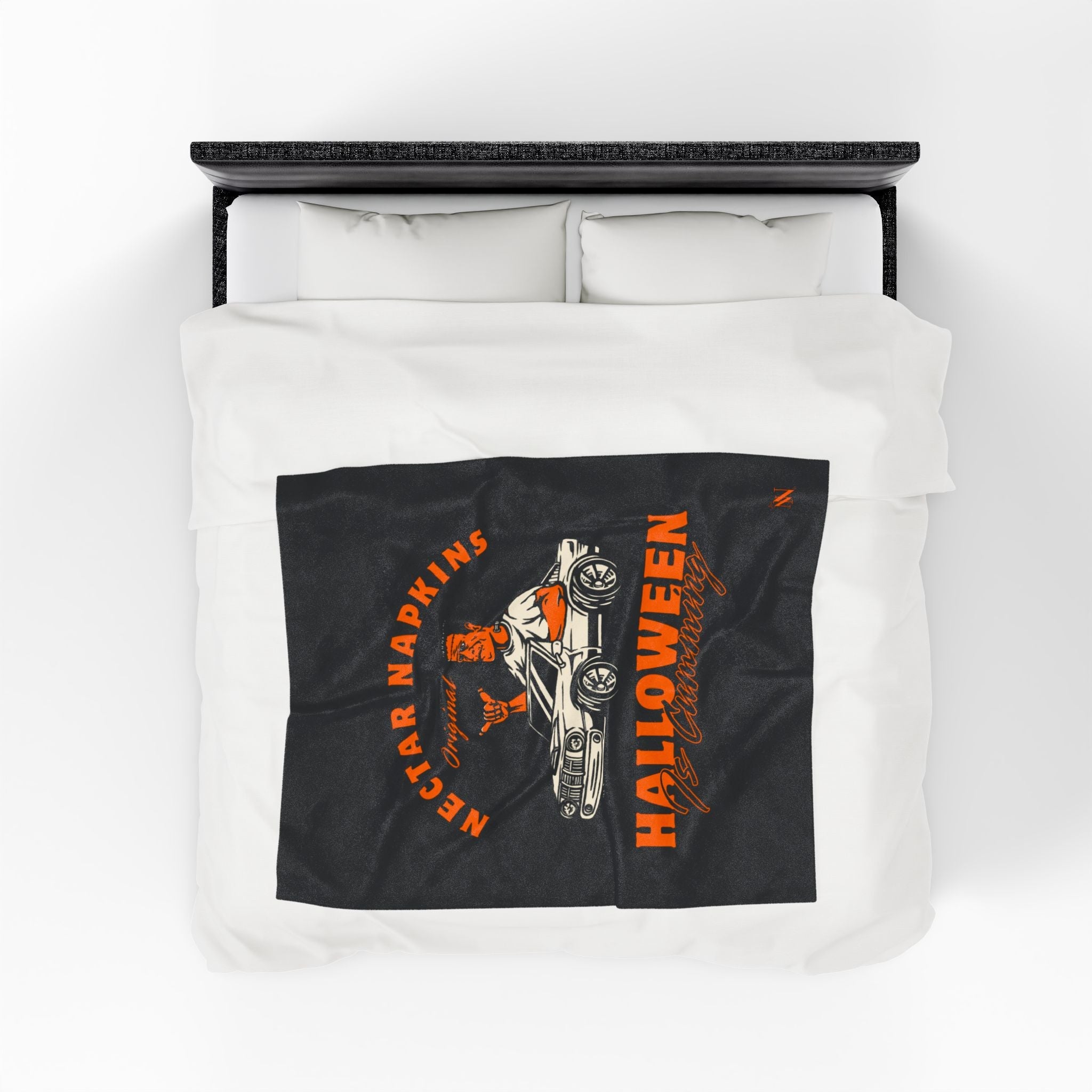 Halloween is Cumming | Mix & Match Velveteen Fun-Flirty Lovers’ Blankets