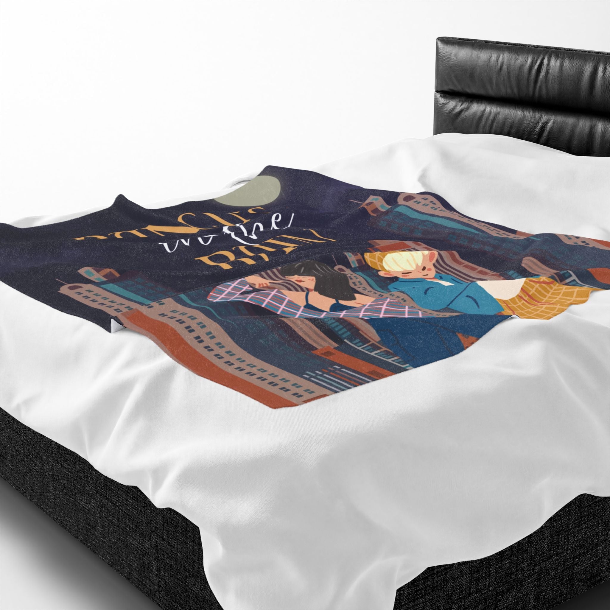 Dancing in the Rain | Mix & Match Soft Fun-Flirty Loversā Blankets