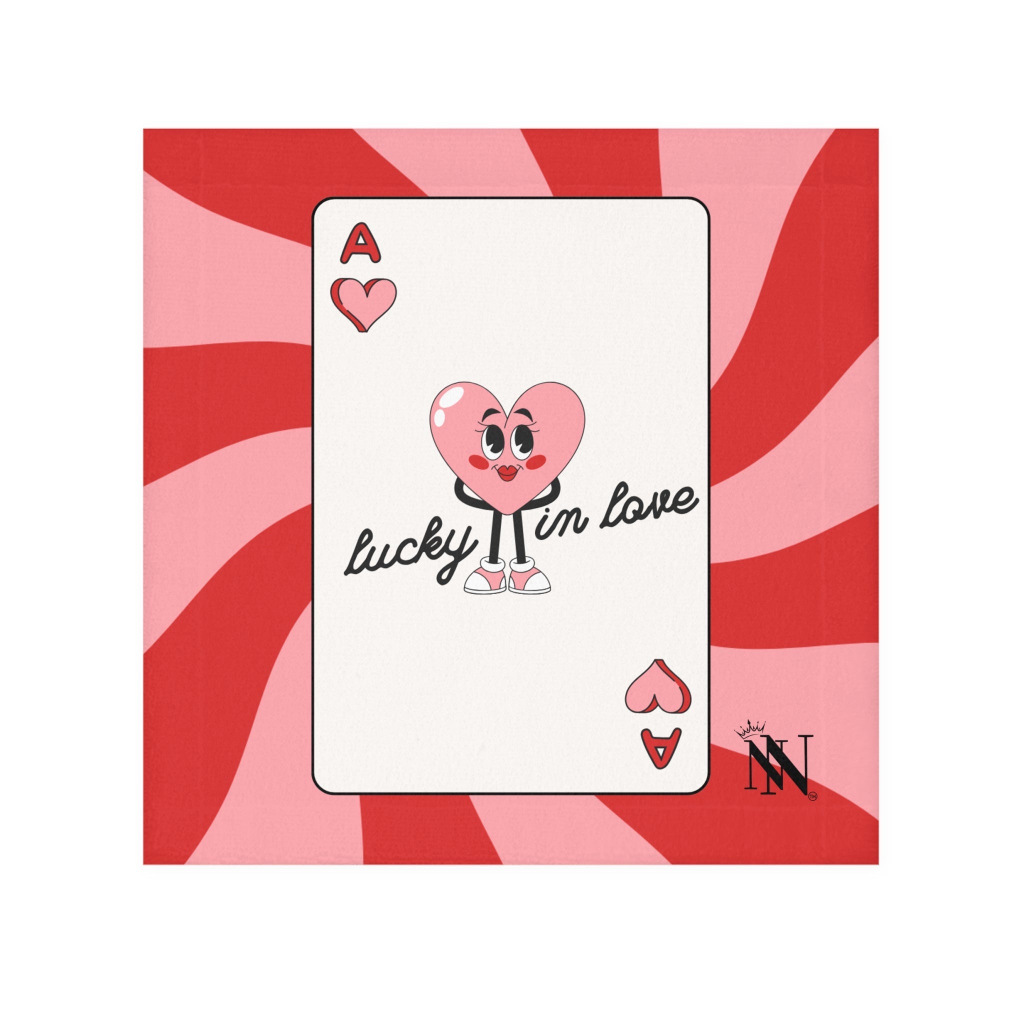 Lucky in Love Card Cum Rag