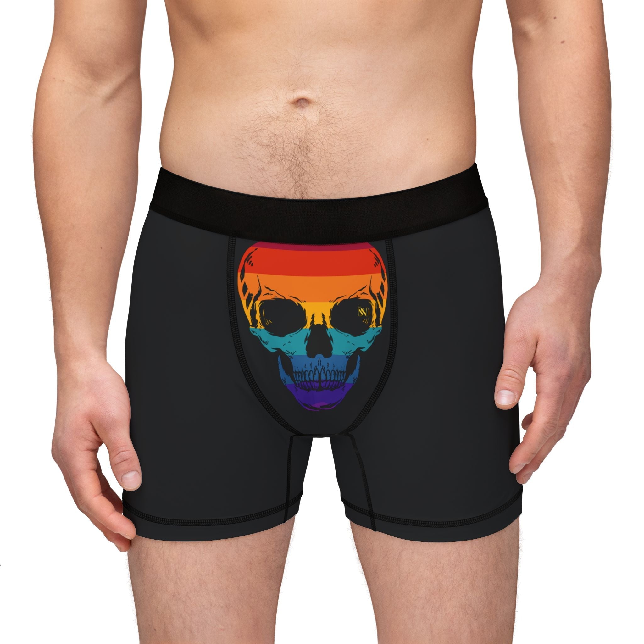 Colorful Skull | Mix & Match Fun-Flirty Lovers’ Boxer Briefs