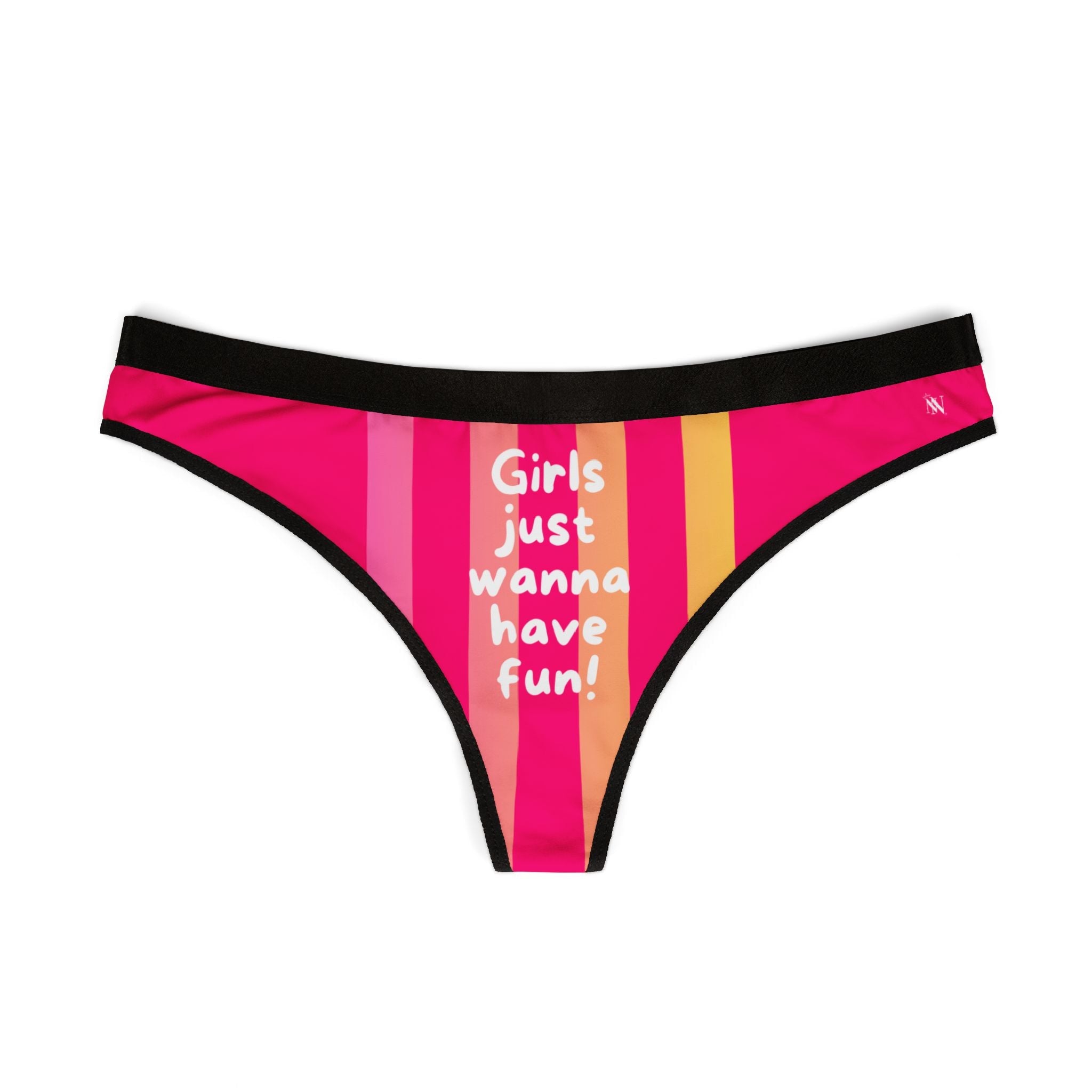 Girls Just Wanna Have Fun! | Mix & Match Women’s Fun-Flirty Lovers’ Thongs