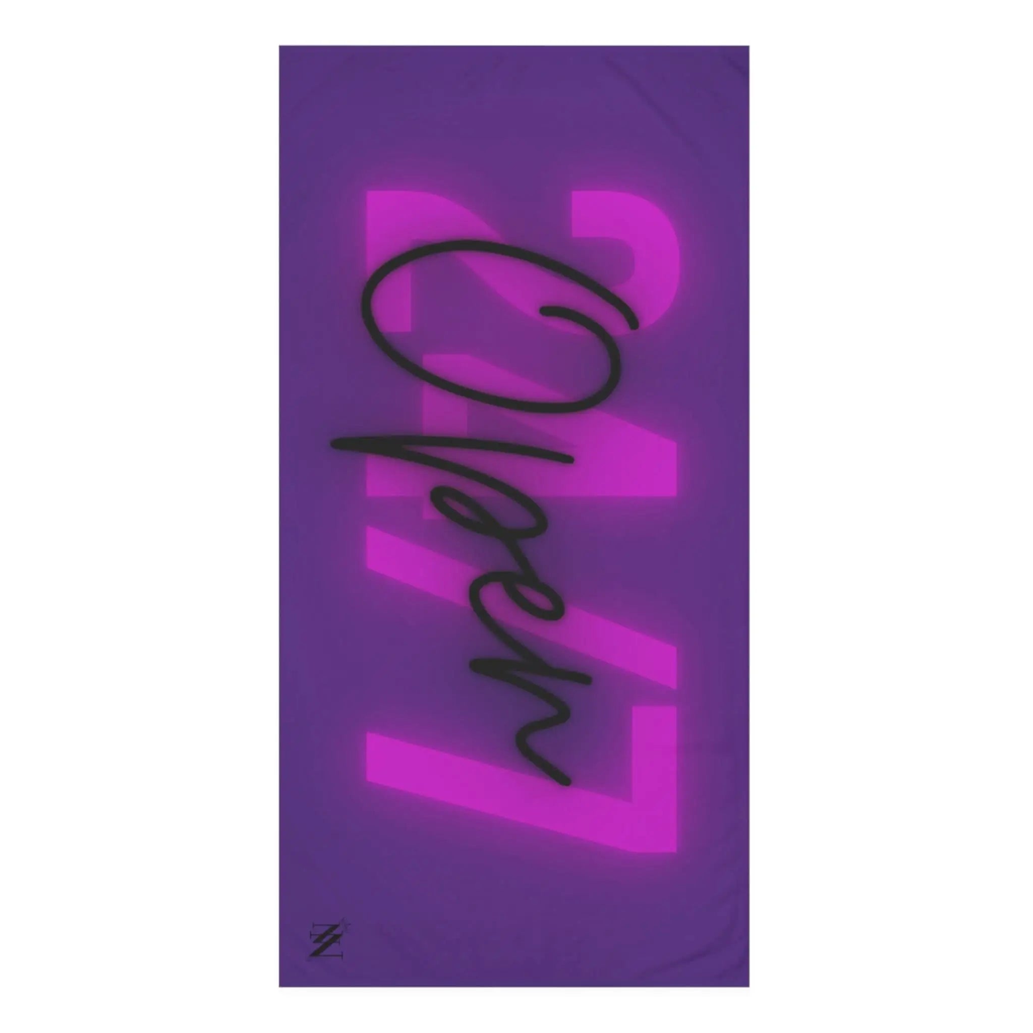 24 Hours XXL Cum Beach Towel Purple