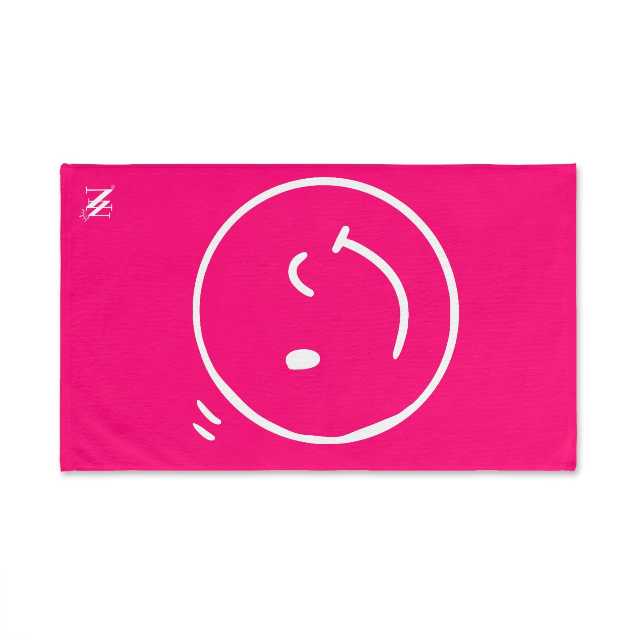 Wink Emoji Signature Pink Cum Towel