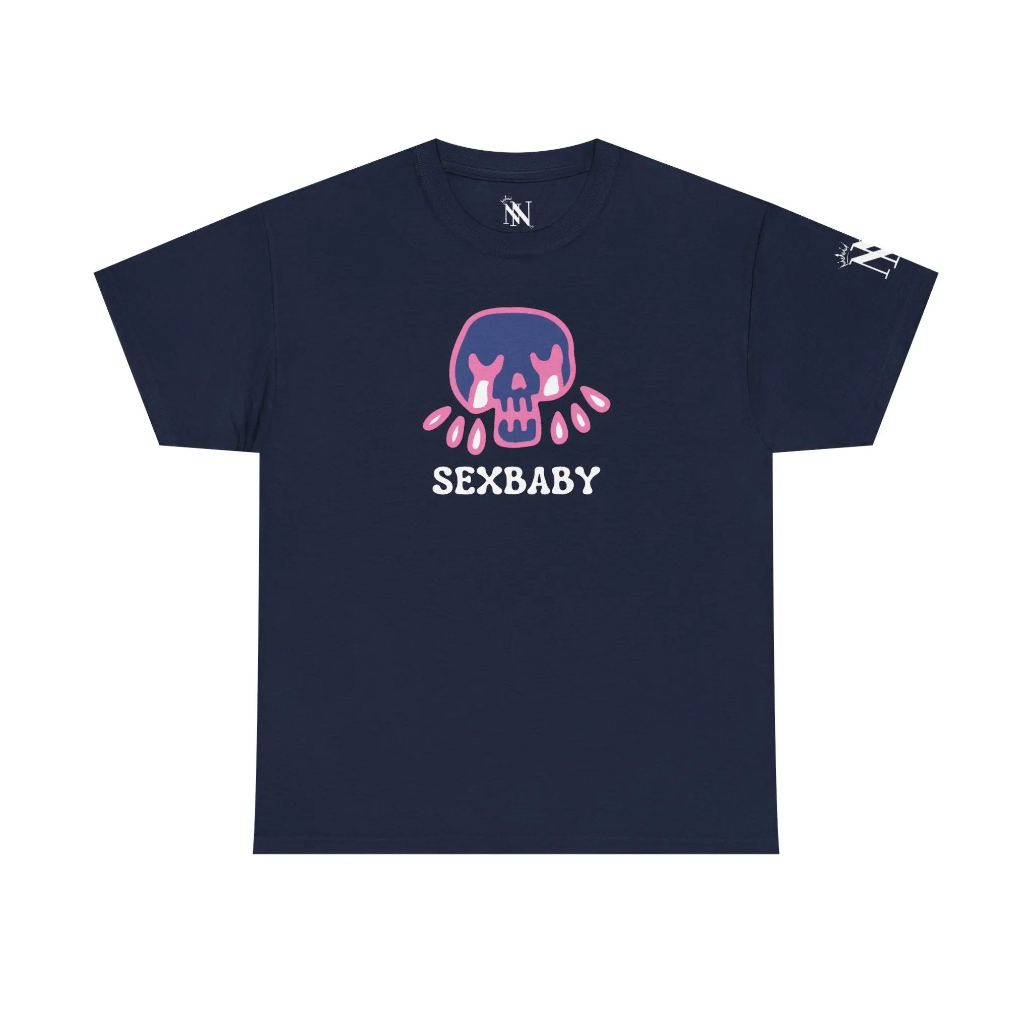 Sexbaby Crying Skull 100% | Nectar Napkins Fun-Flirty Lovers’ T-Shirts