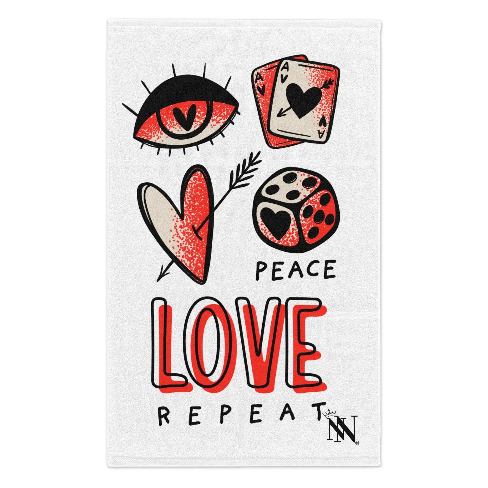 Peace Love Repeat Sex Towel