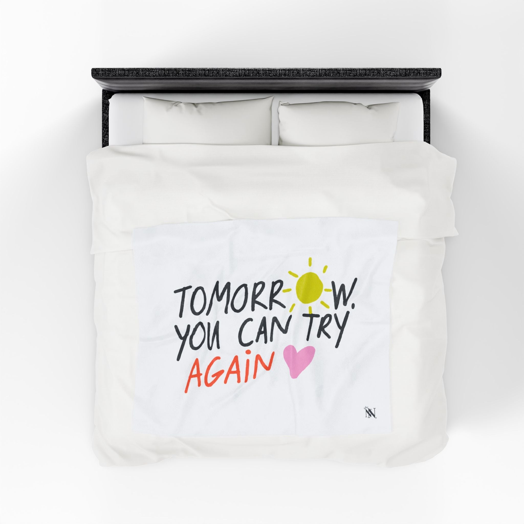Tomorrow You Can Try Again | Mix & Match Velveteen Fun-Flirty Lovers’ Blankets