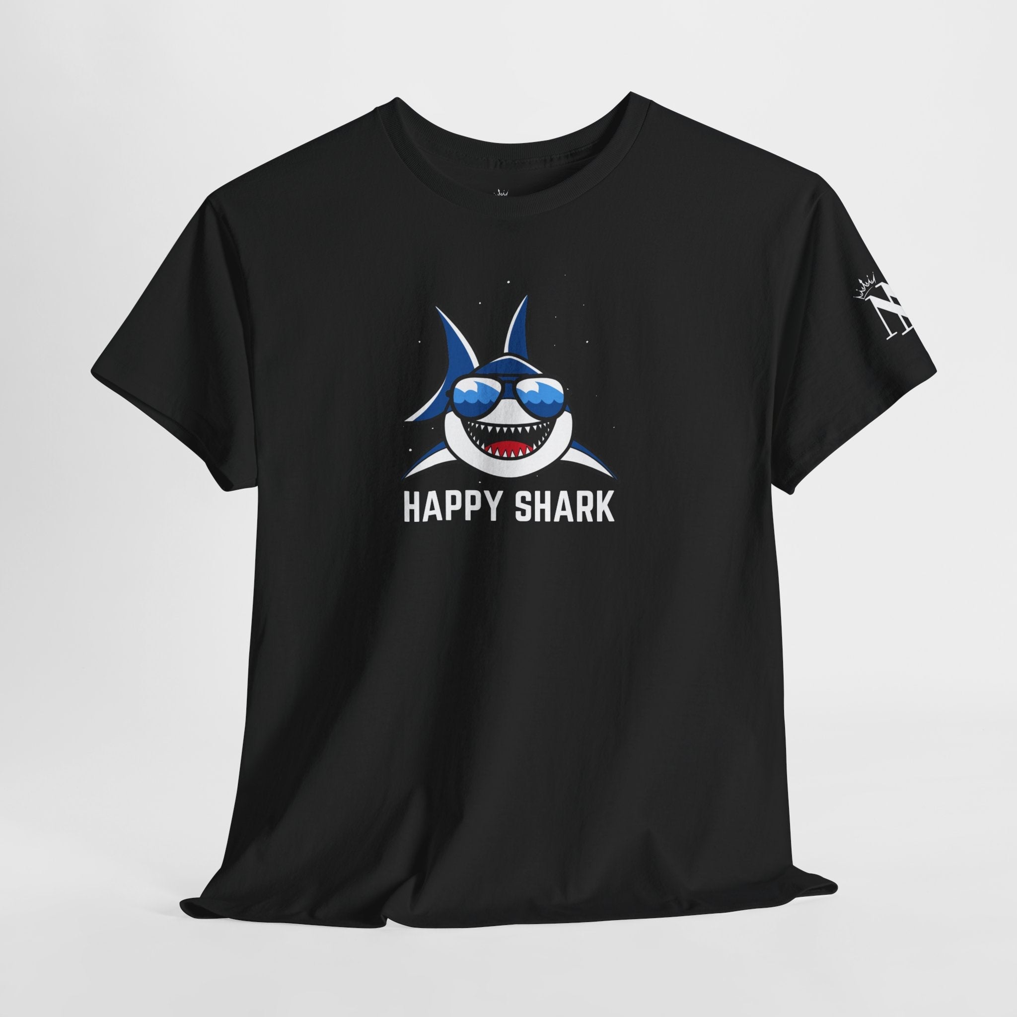 Happy Shark | Mix & Match Cotton Unisex Fun-Flirty Lovers’ T-Shirts