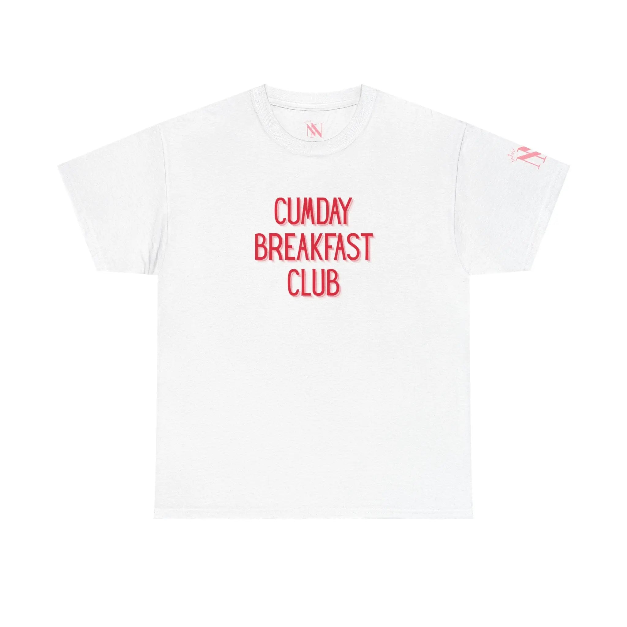 Cumday Breakfast Club | Mix & Match Cotton Unisex Fun-Flirty Lovers’ T-Shirts