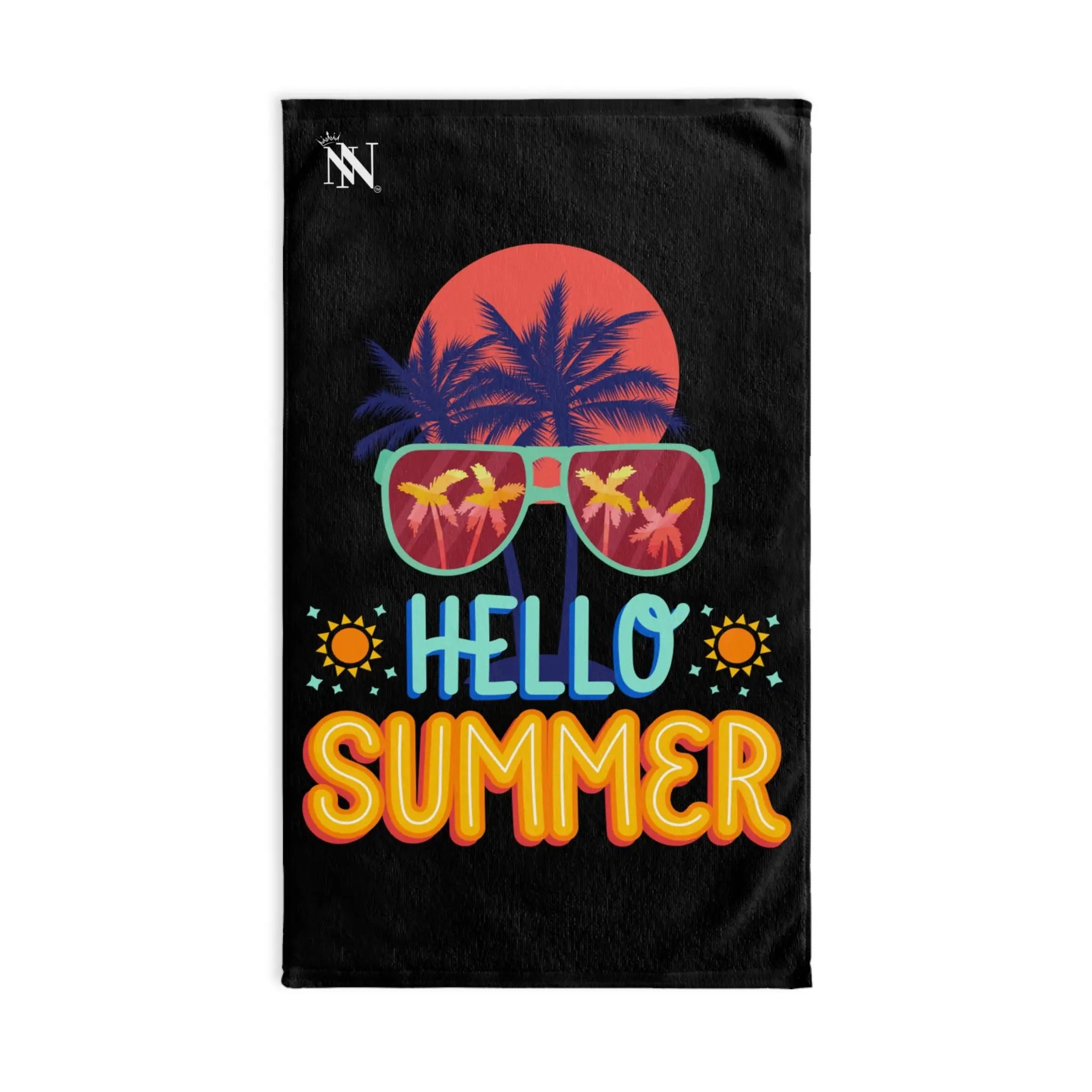 Hello Summer Tropical Sunglasses Cum Towel