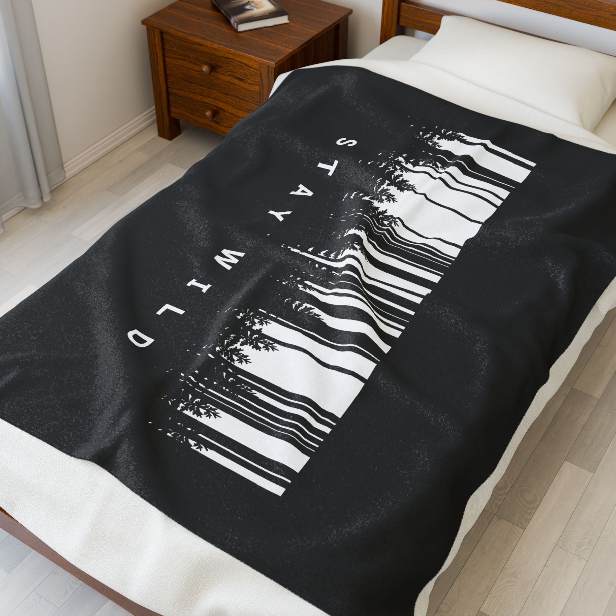 Stay Wild Scene | Mix & Match Soft Fun-Flirty Lovers’ Blankets