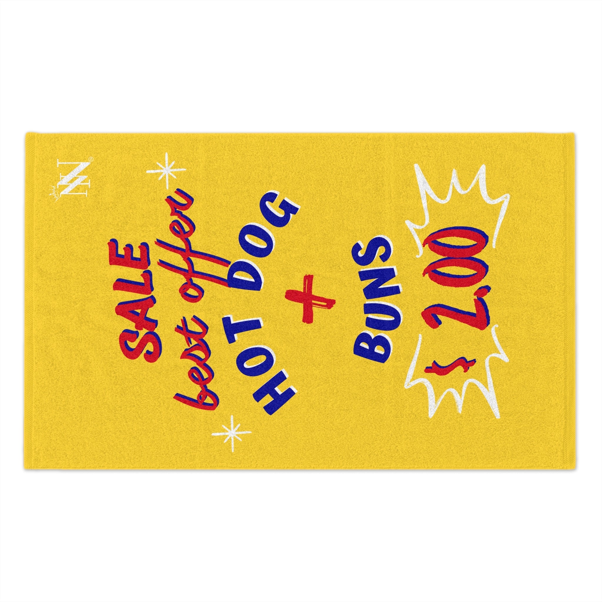 Hot Dog + Buns | Mix & Match Soft Fun-Flirty Lovers’ Towels