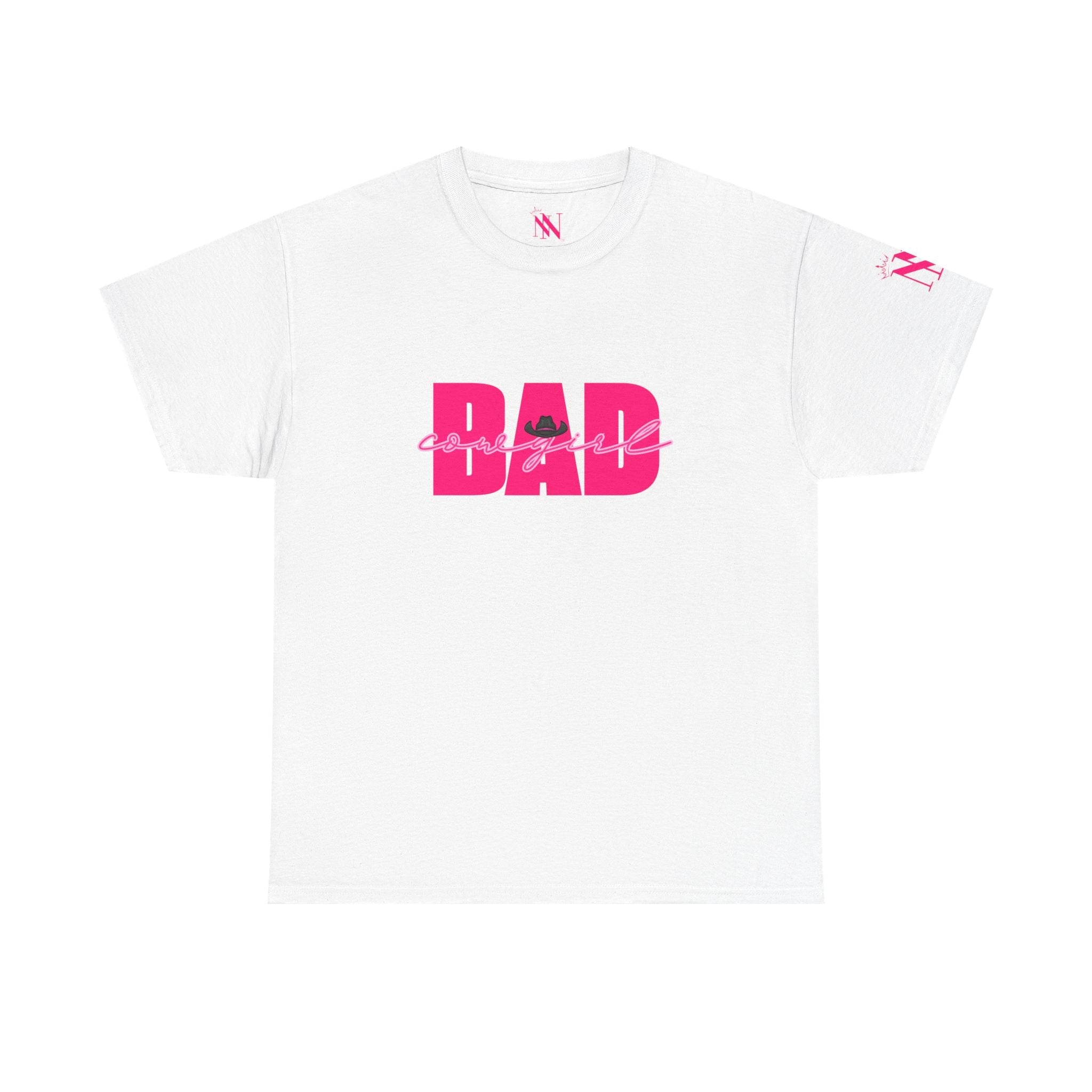 Bad Cowgirl | Mix & Match Cotton Unisex Fun-Flirty Lovers’ T-Shirts