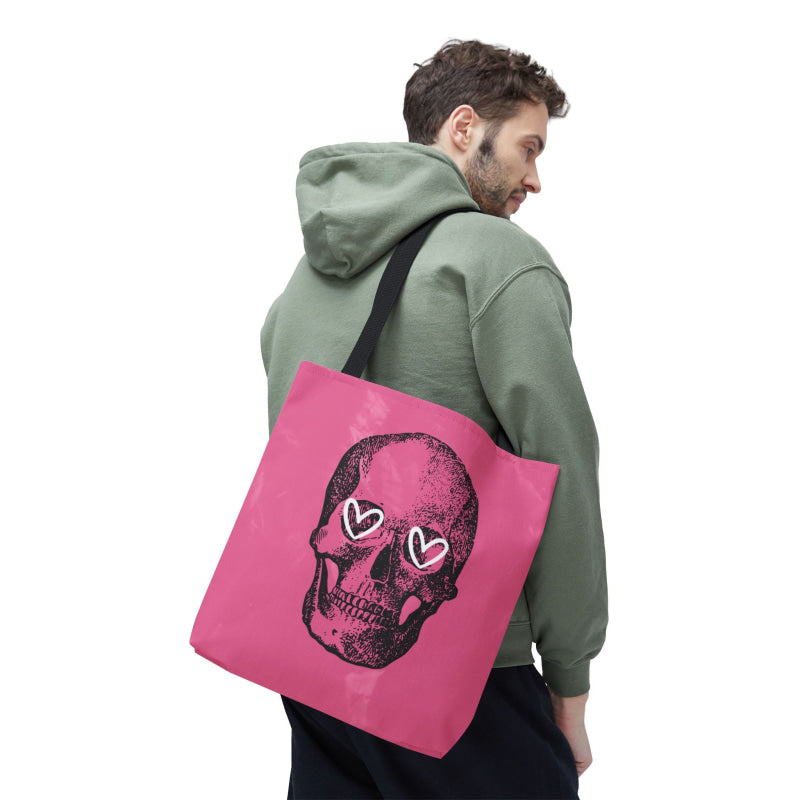 Skull Heart Eyes | Mix & Match Fun-Flirty Lovers’ Totes