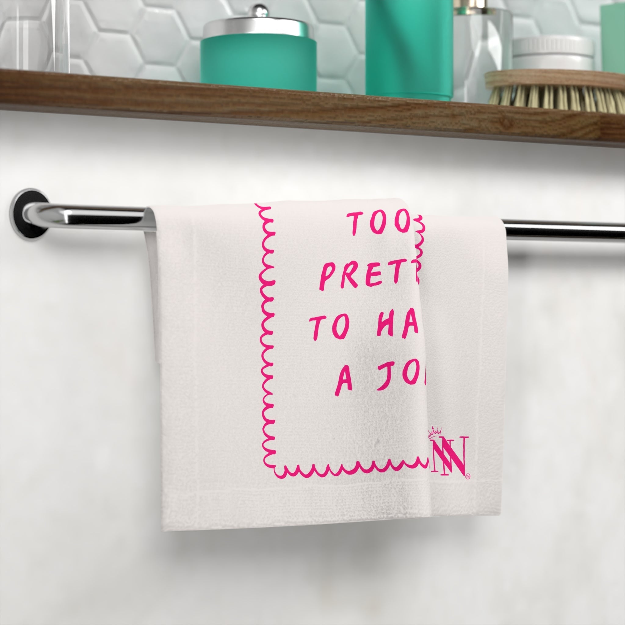 Too Pretty to Have a Job | Mix & Match Lils’ Fun-Flirty Lovers’ Towels