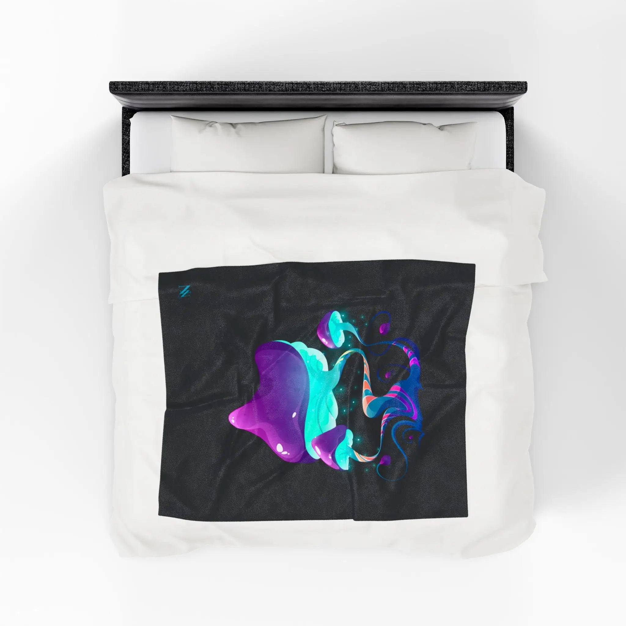 Mushroom Ecstasy | Mix & Match Velveteen Fun-Flirty Lovers’ Blankets