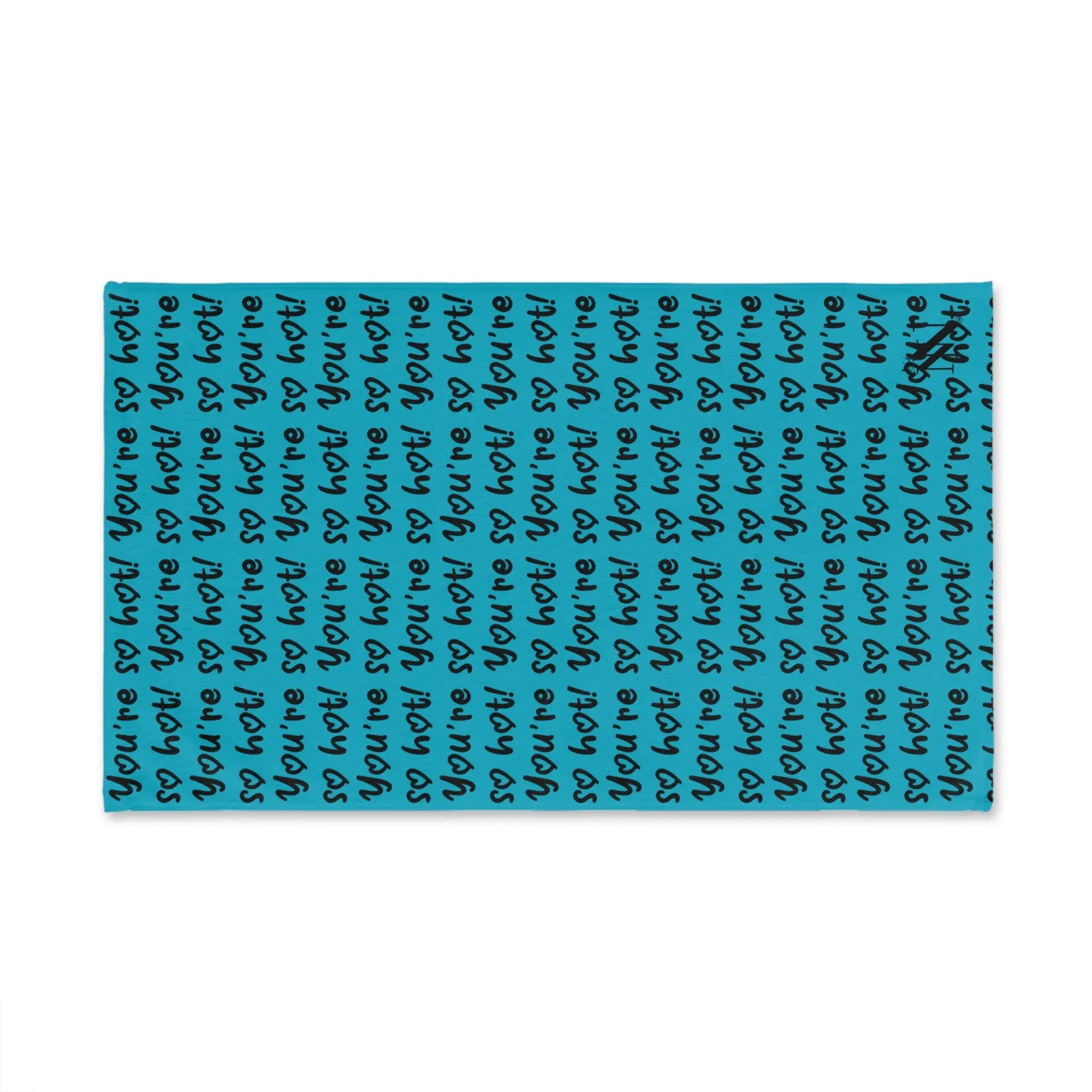 You’re So Hot! Patterned Teal | Nectar Napkins Classic Fun-Flirty Lovers’ Colored Towels