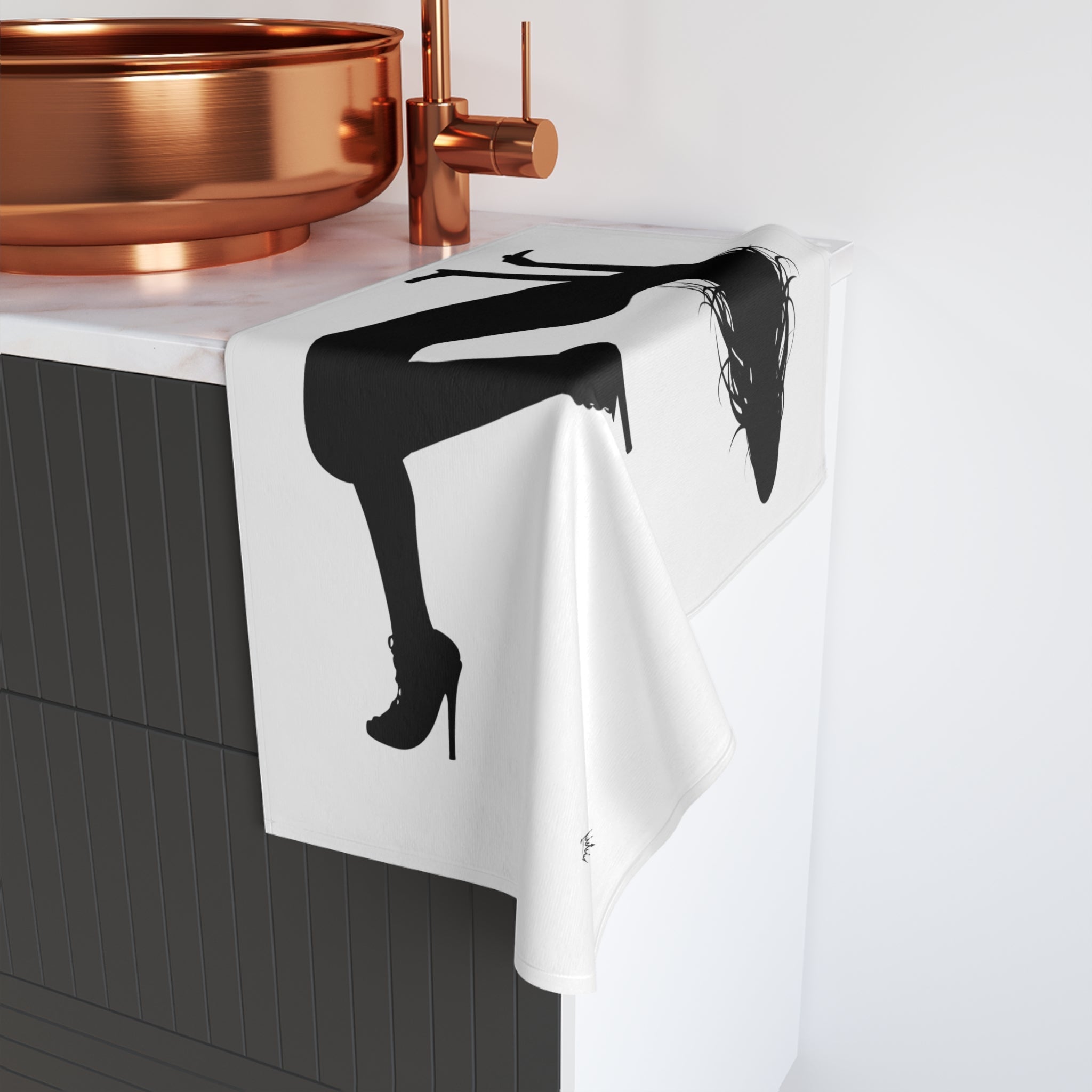 Sexy Trucker Girl | Mix & Match Original Fun-Flirty Lovers’ Towels