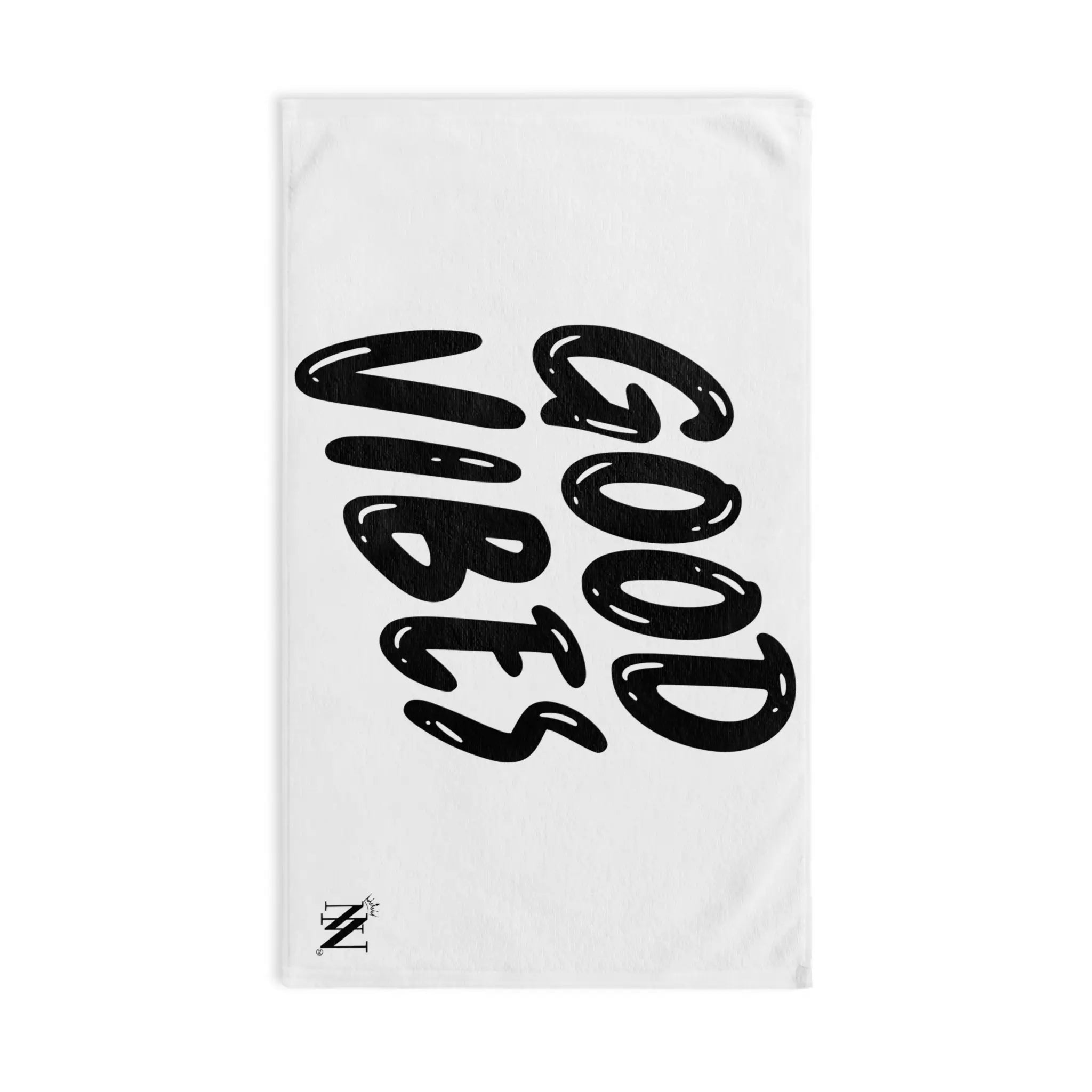 Good Vibes Bubble Print Cum Towel