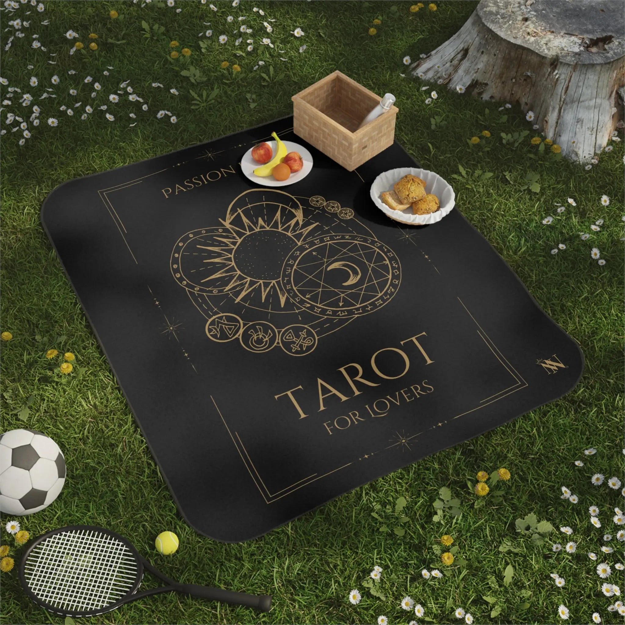 Tarot for Lovers Water Resistant Blanket for Sex