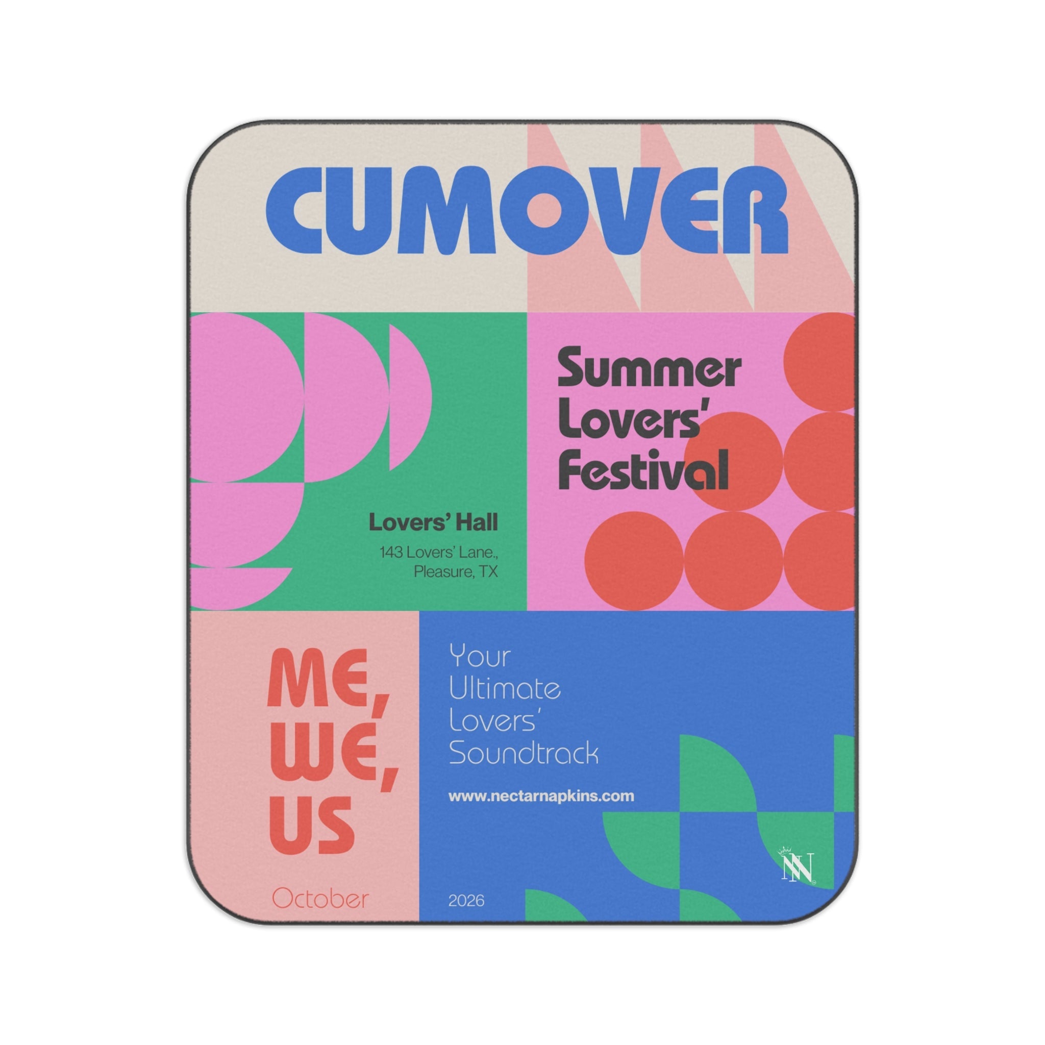 Summer Lovers’ Fest | Mix Match Fun-Flirty Lovers’ Water-Resistant Blankets