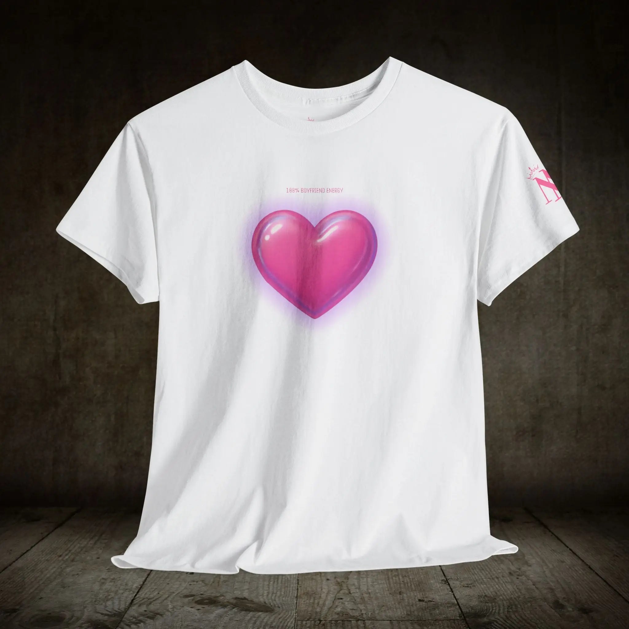 Boyfriend Energy Only | Mix & Match Cotton Unisex Fun-Flirty Lovers’ T-Shirts