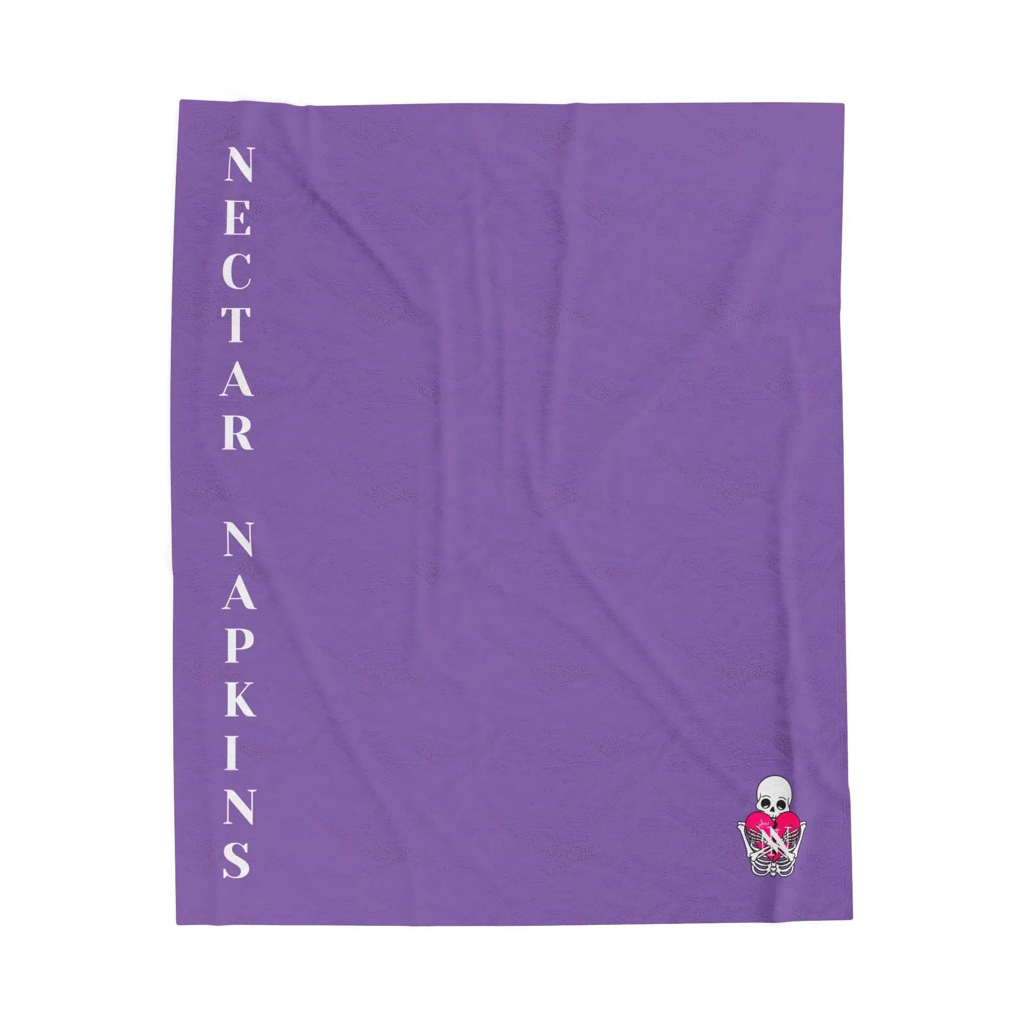 Nectar Napkins Brand Light Purple Love Blanket