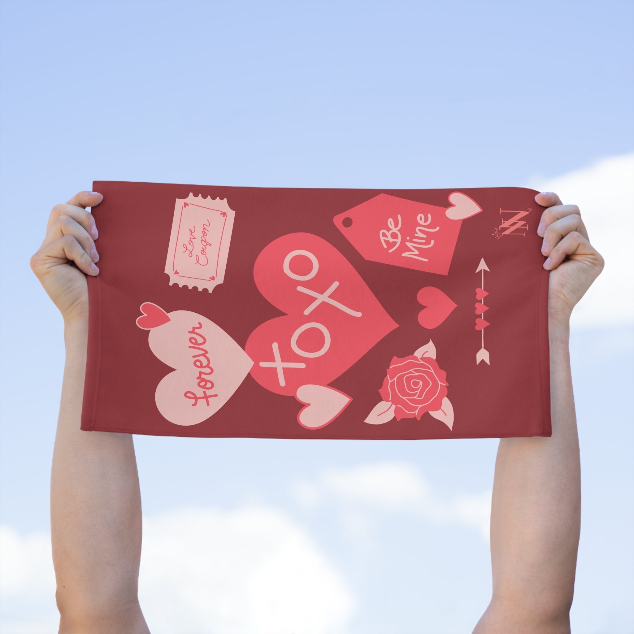 XOXO Forever | Mix & Match Soft Fun-Flirty Lovers’ Towels