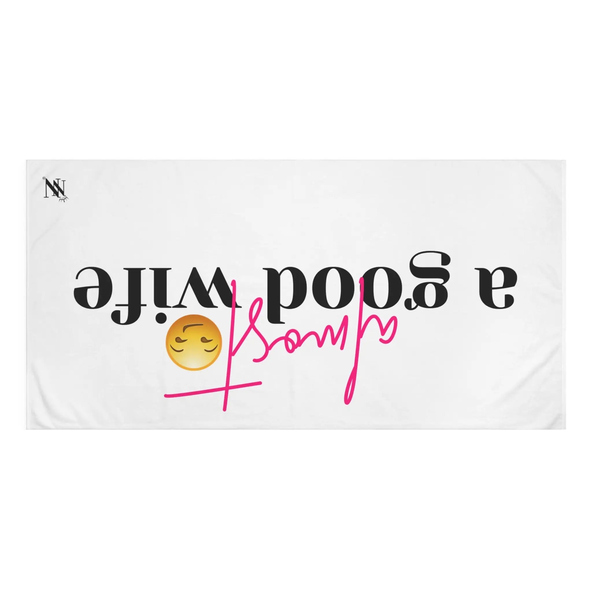 Almost a Good Wife Emoji | Mix & Match XL Fun-Flirty Lovers’ Towels