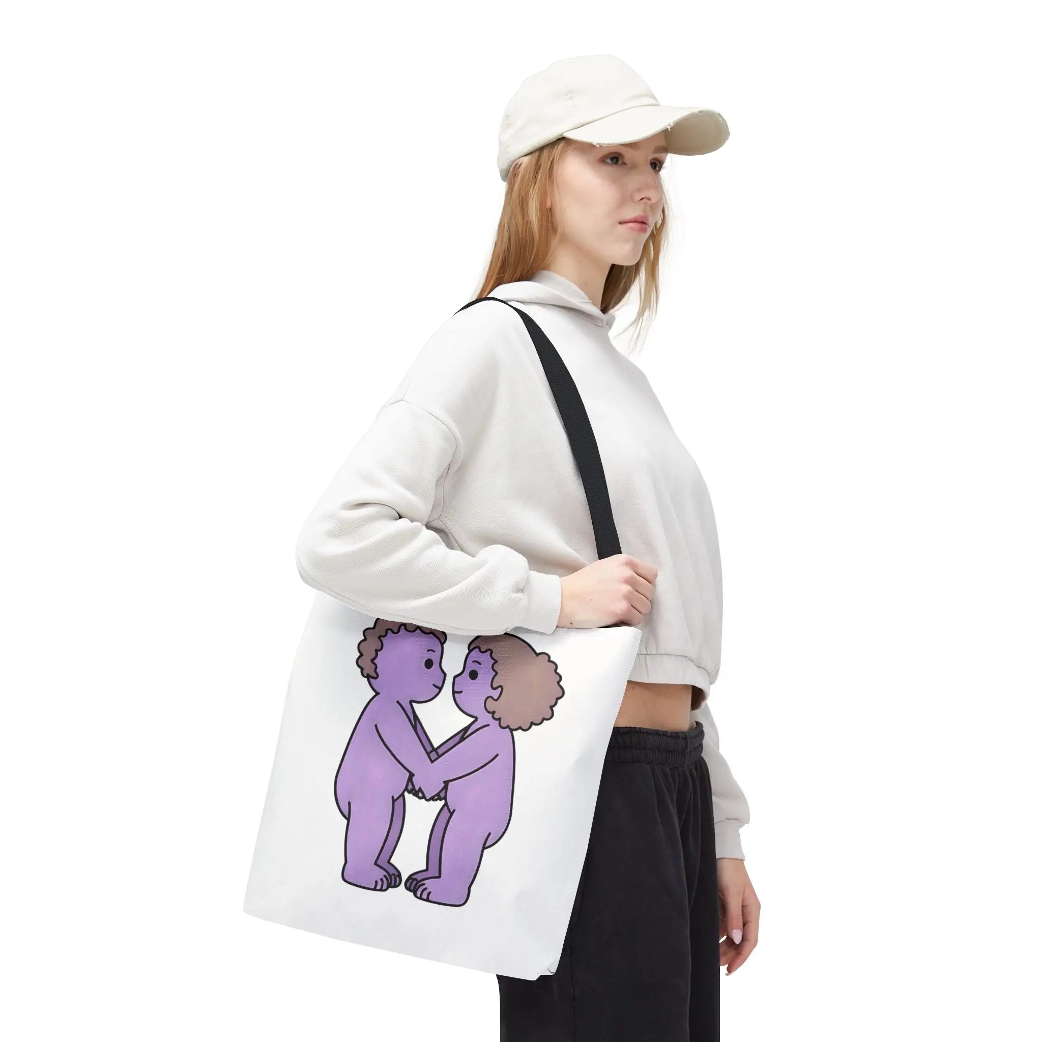 Naked Couple Emoji | Mix & Match Fun-Flirty Lovers’ Totes